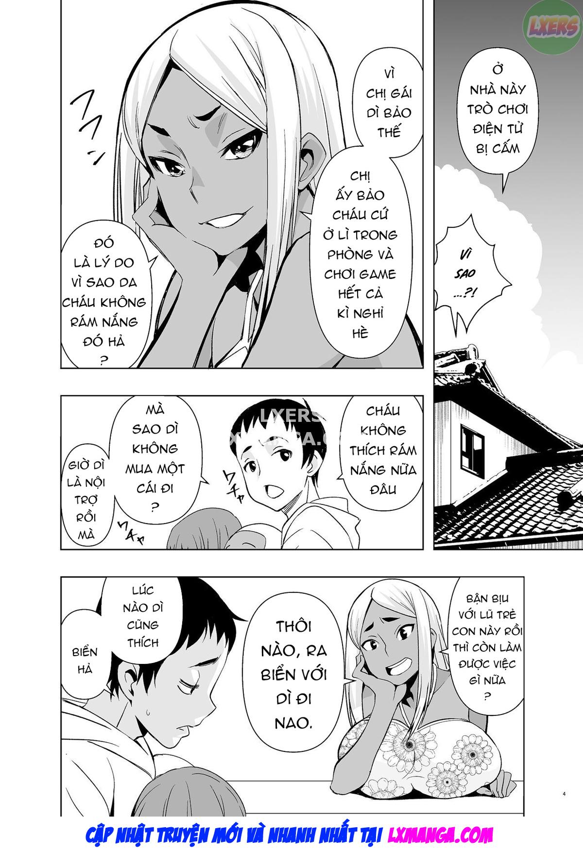 Đọc truyện hentai Natsuyasumi, Yanmama No Oba To - Oneshot