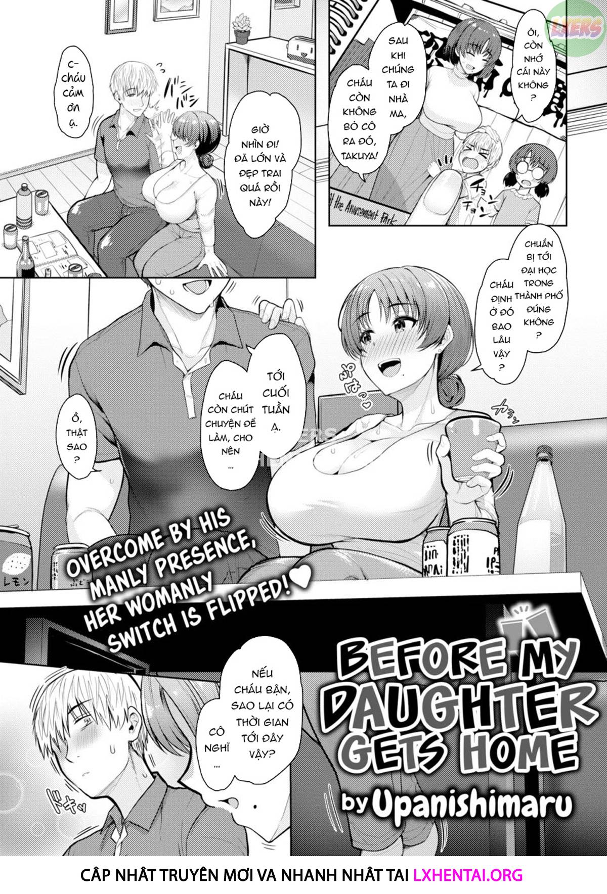 Đọc truyện hentai Trước Khi Con Gái Tôi Về Nhà - Oneshot