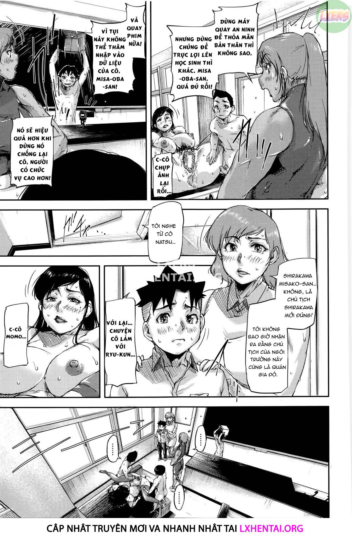 Đọc truyện hentai Jokyoushi Chitai Tousatsuroku - Chap 4