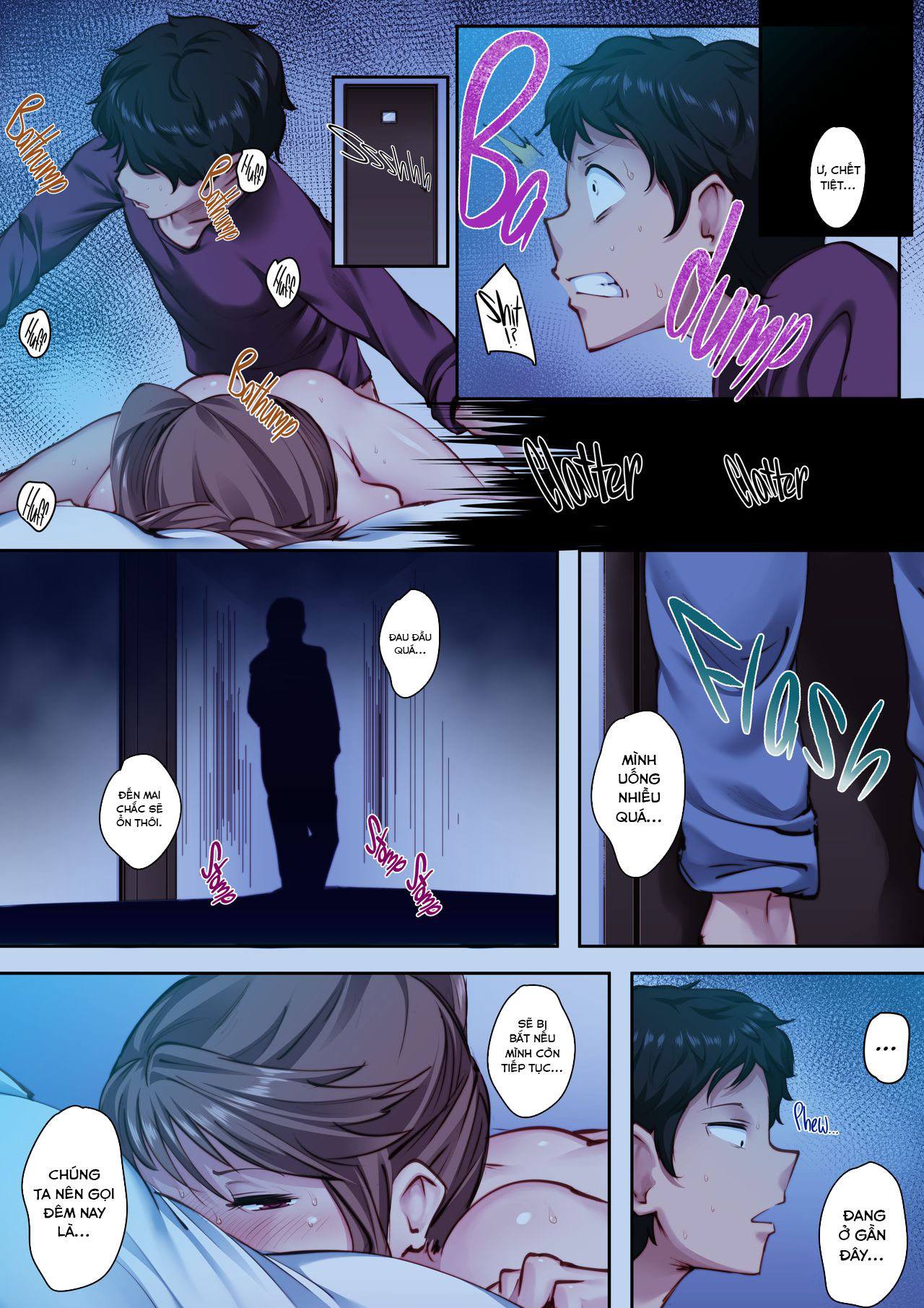 Đọc truyện hentai Home Alone Romp with my Childhood Friend - Oneshot