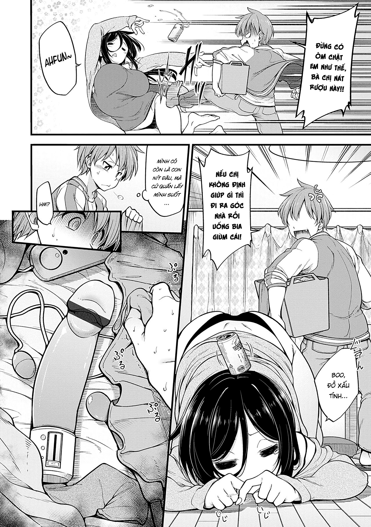 Đọc truyện hentai Bà chị nát rượu Oneshot