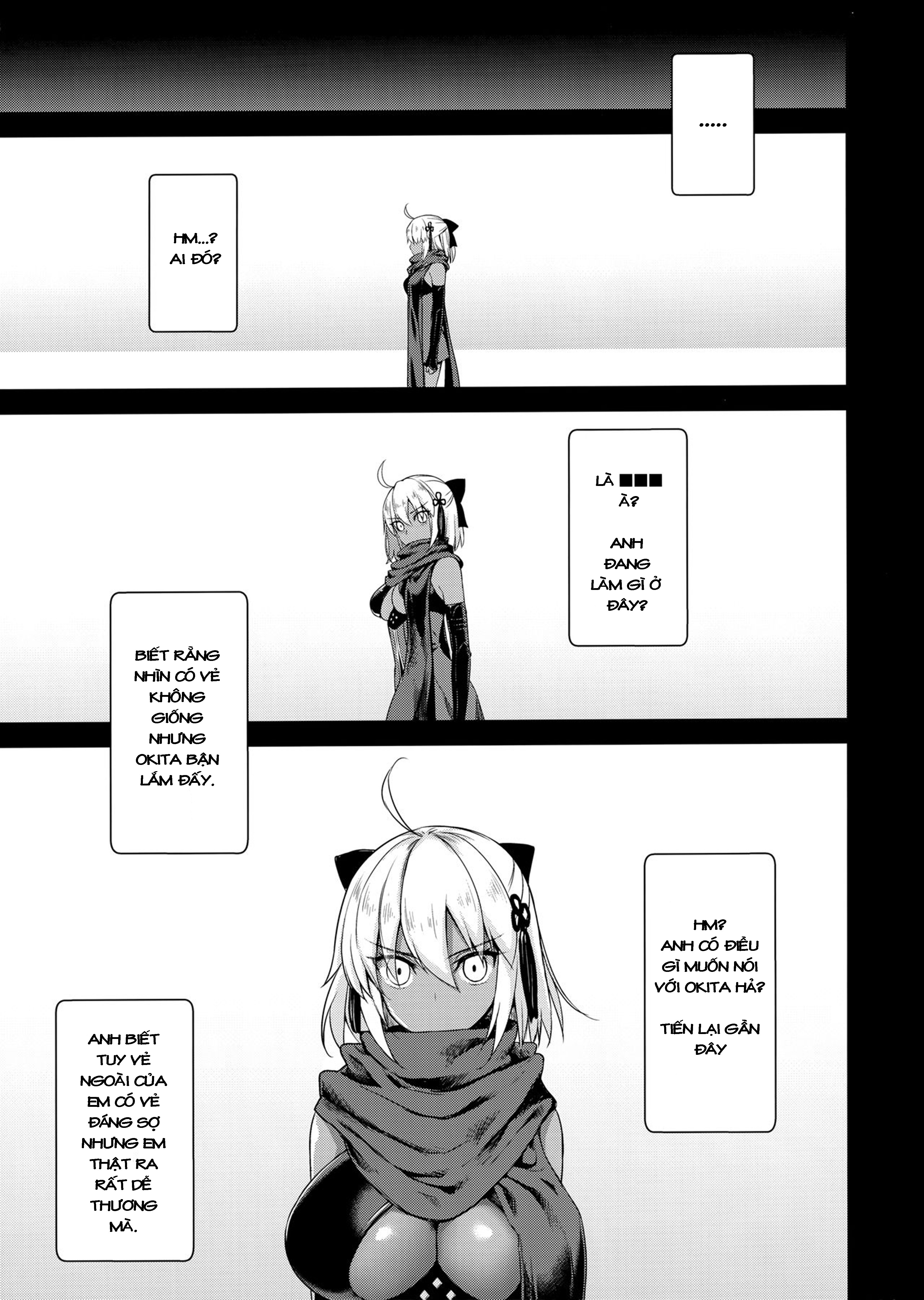 Đọc truyện hentai Thay đổi vòng gieo hạt của Okita (Fate/Grand Order) - Oneshot