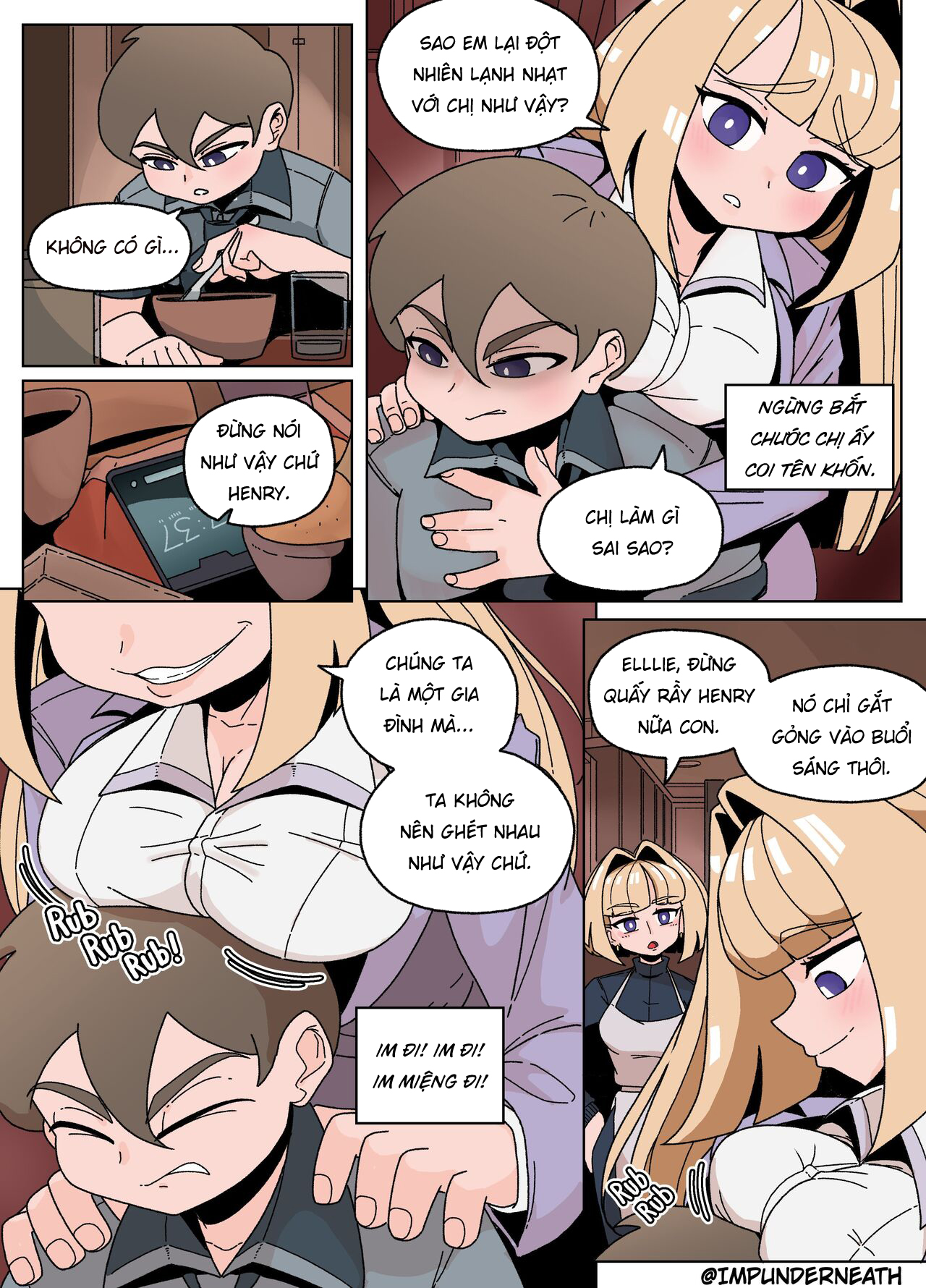 Đọc truyện hentai Bộ đồ da Ellie - Chap 2
