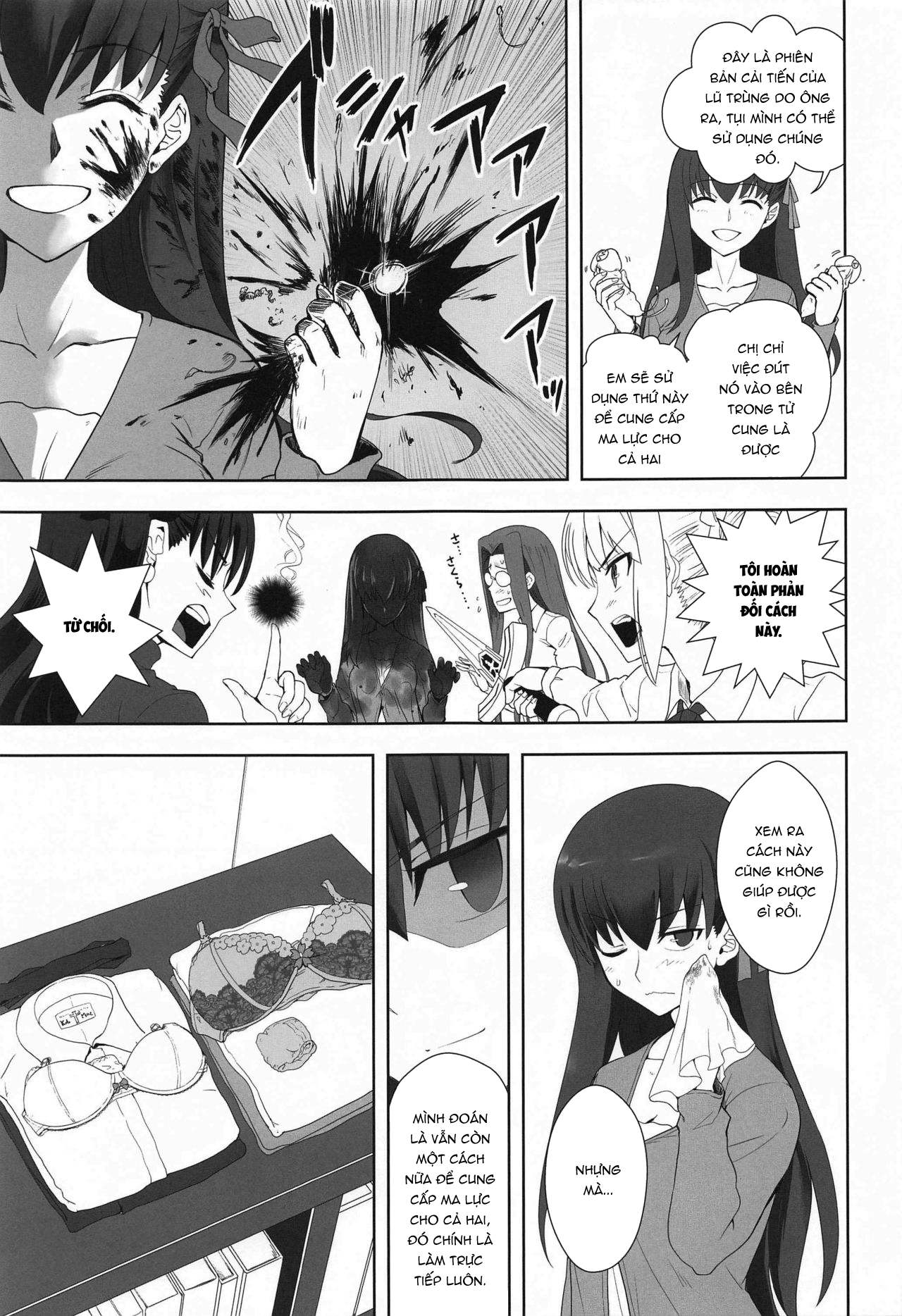 Đọc truyện hentai Emiya Shirou no Isshuukan - Oneshot