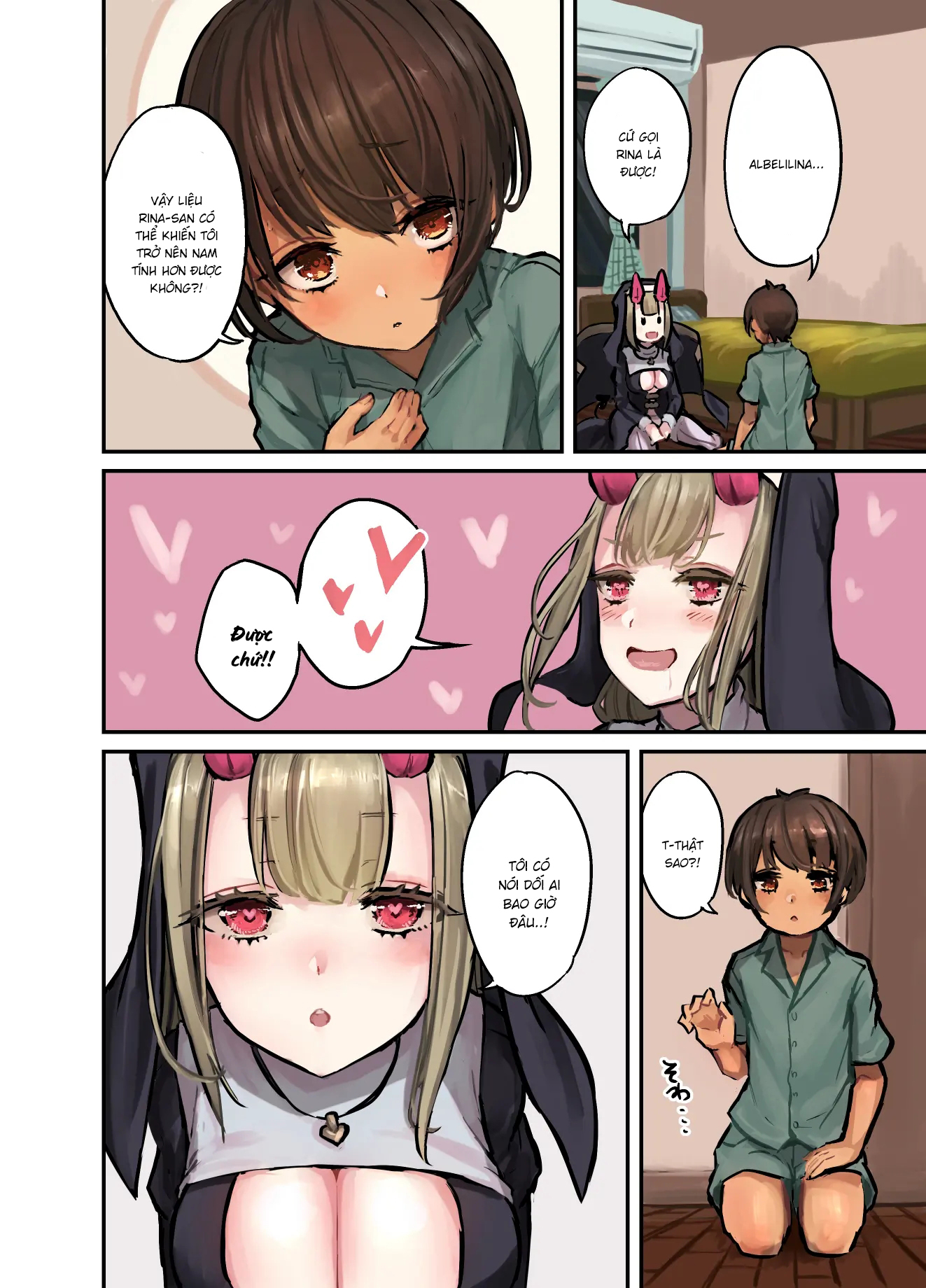 Đọc truyện hentai Konban wa Sister Succubus - Oneshot