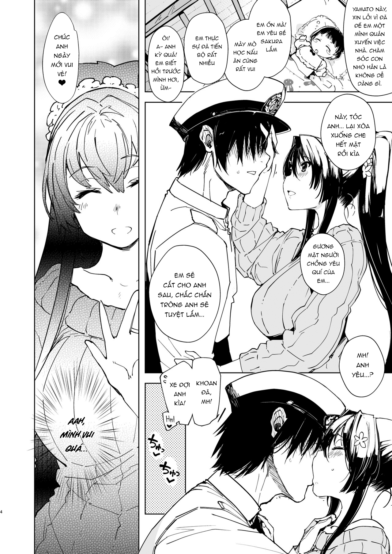 Đọc truyện hentai Hishokan Kashima No Houkokusho - 1shot