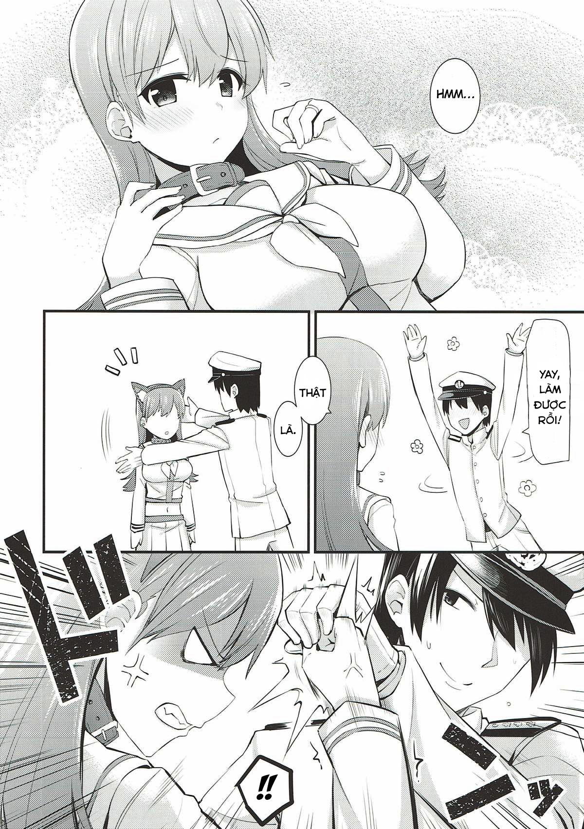 Đọc truyện hentai Ooi! Đeo tai mèo lên đi! (Kantai Collection -KanColle-) - Oneshot