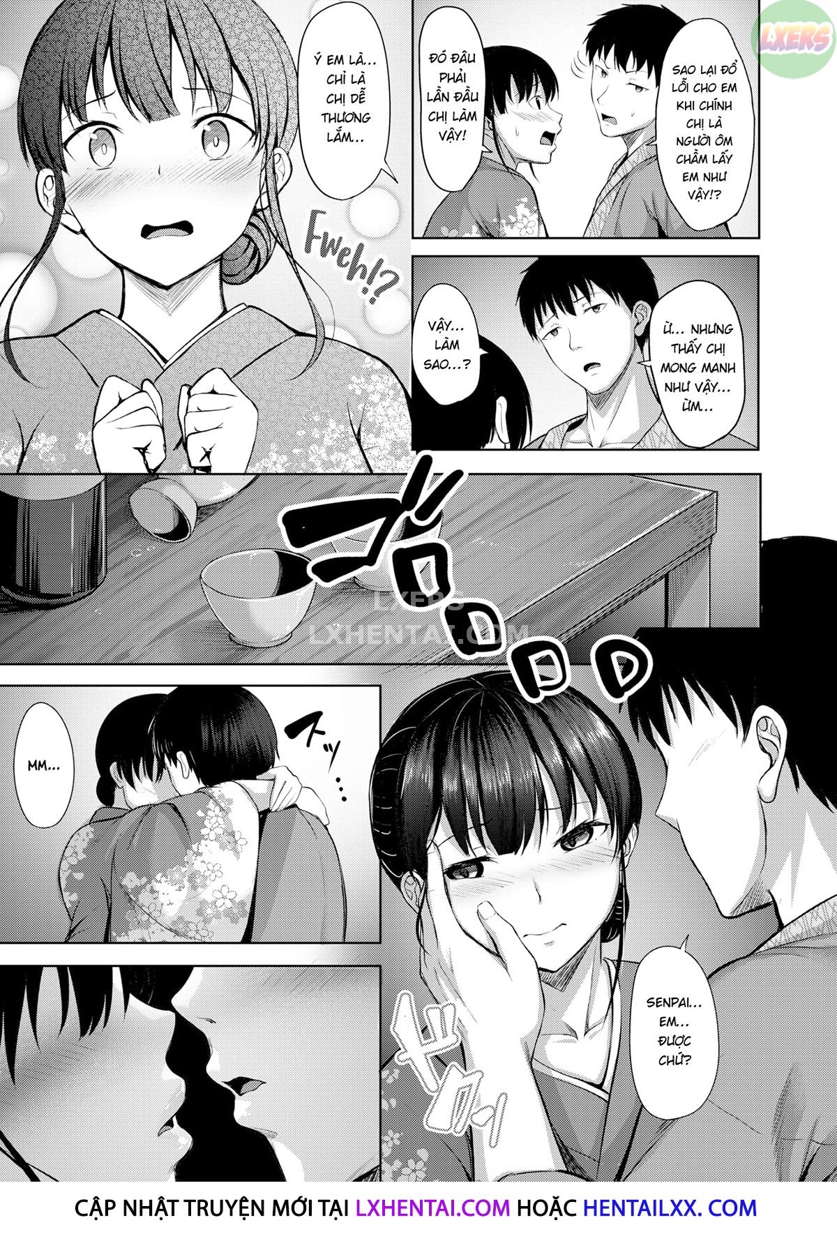 Đọc truyện hentai Yêu em đi, bà chủ! - Oneshot