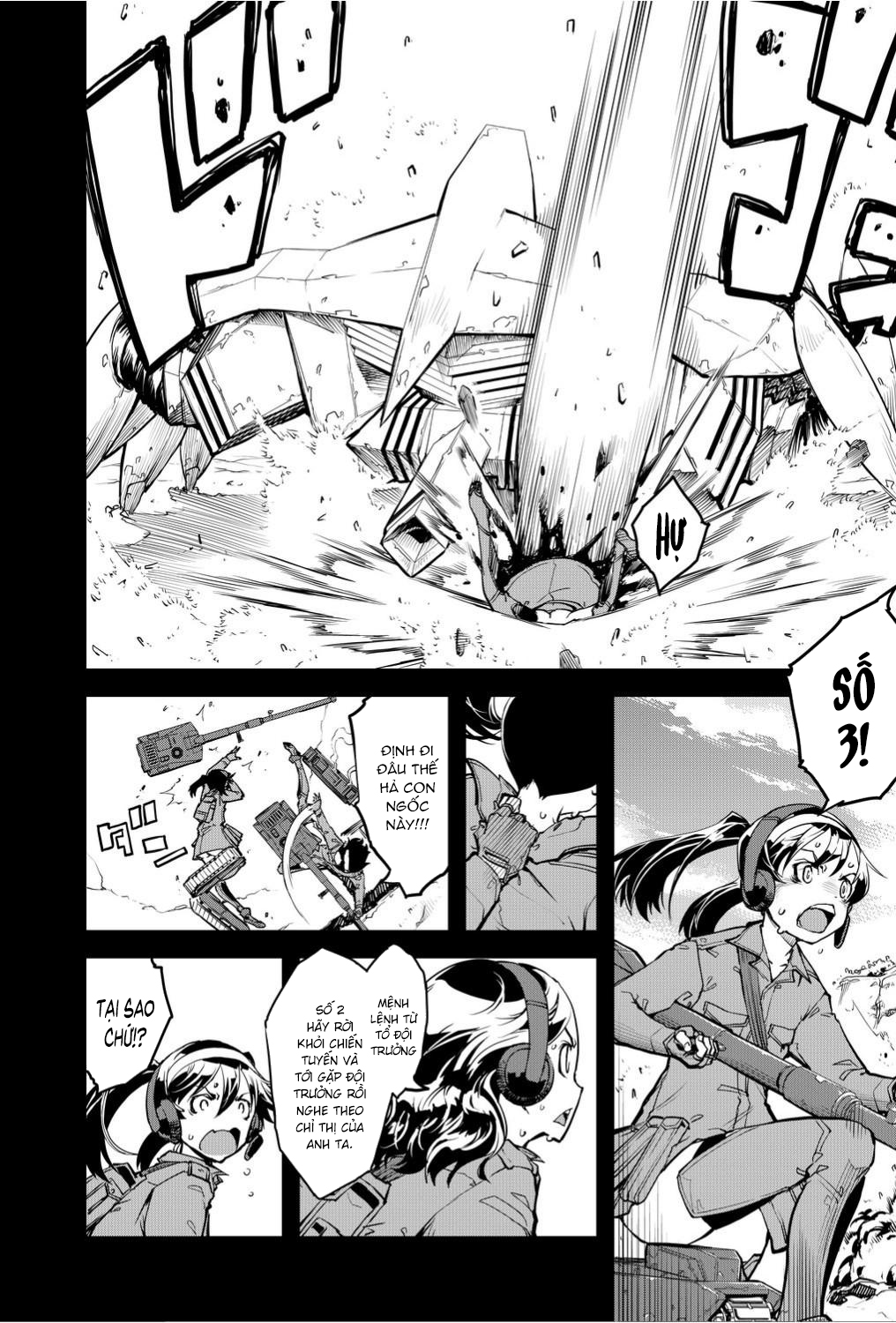 Đọc truyện hentai Những thiếu nữ chiến xa Chiến tuyến số 1