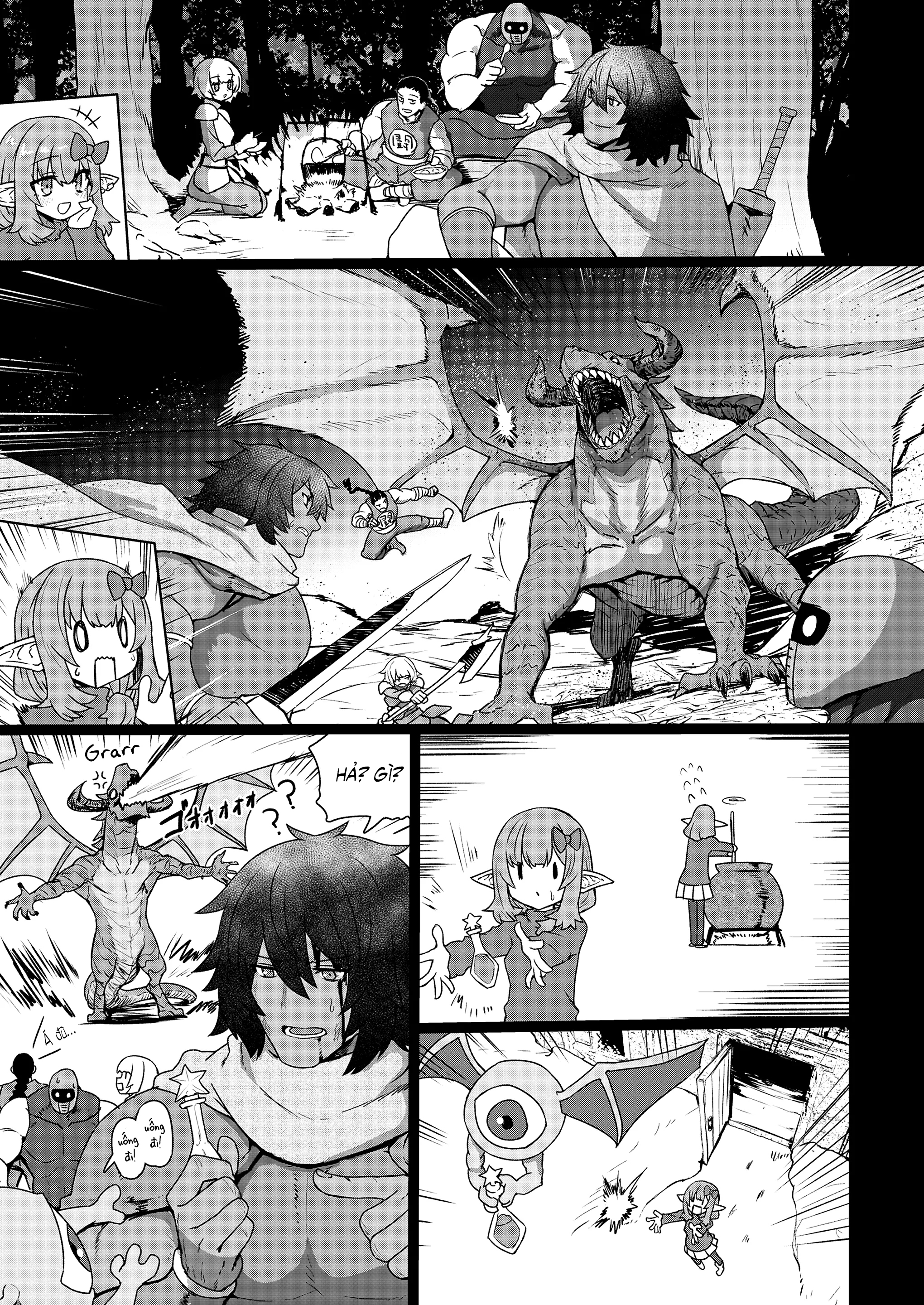 Đọc truyện hentai Yakkai na Fan Elf - Oneshot