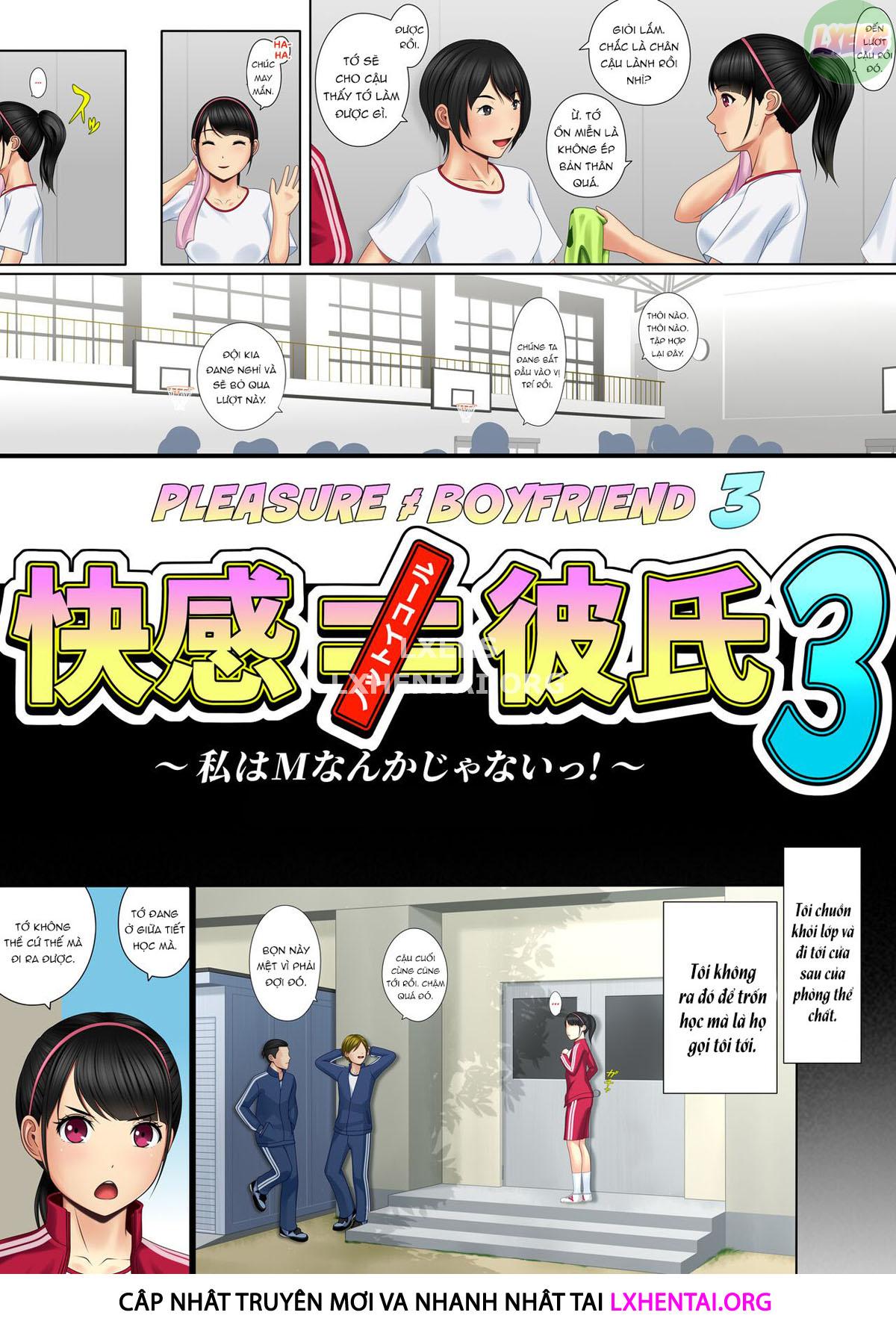 Đọc truyện hentai Pleasure ≠ Boyfriend - Chap 3 ~Watashi Wa M Nanka Janai!~ | END