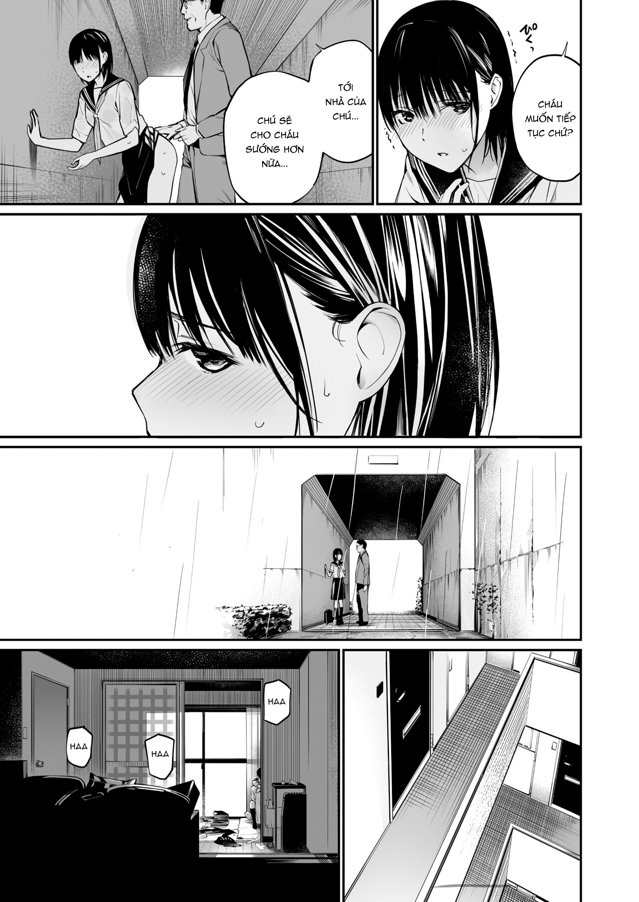Đọc truyện hentai Tôi lõa thể trong chiều mưa - Oneshot nuột