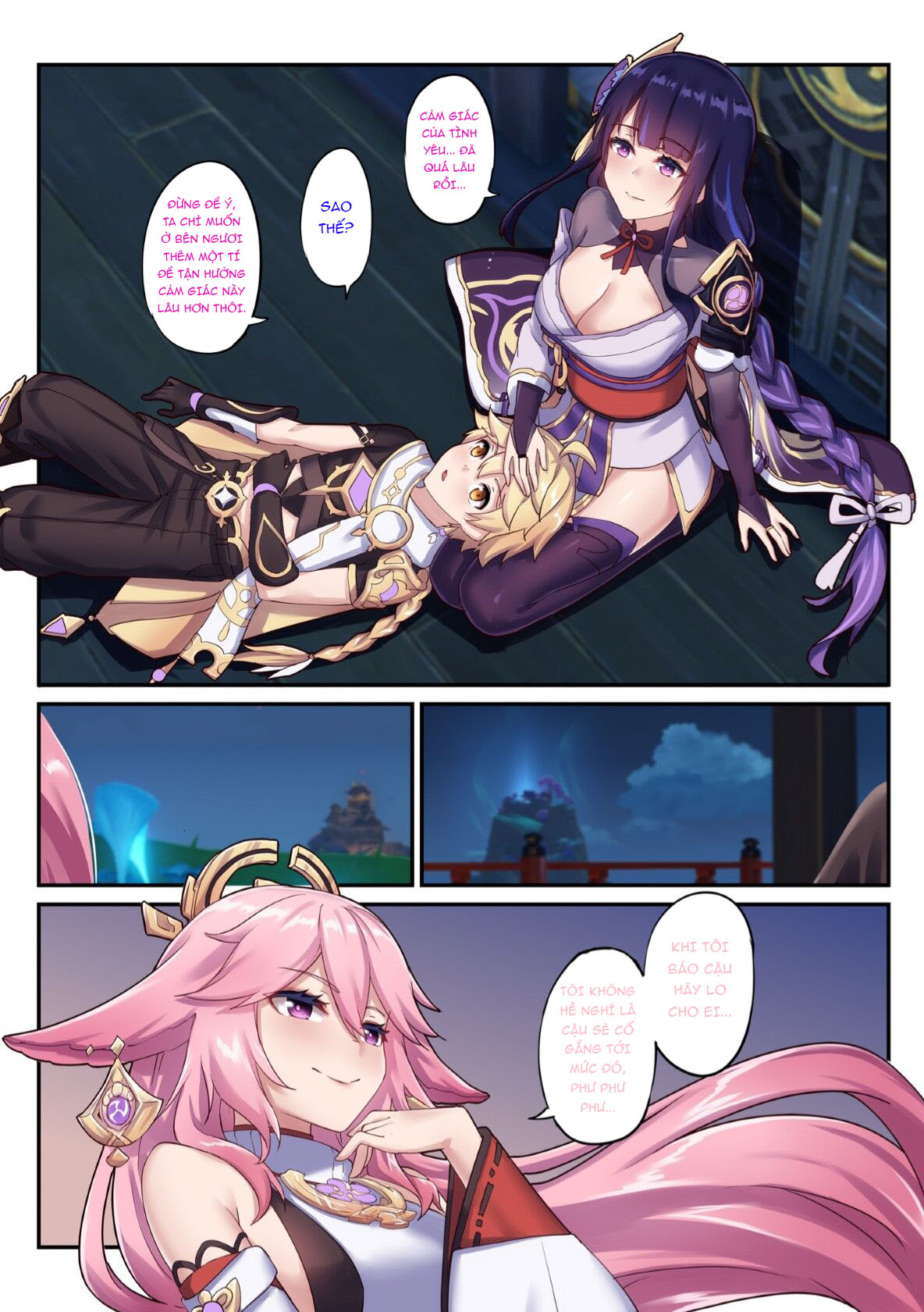 Đọc truyện hentai Lôi Thần Non Nớt - Oneshot