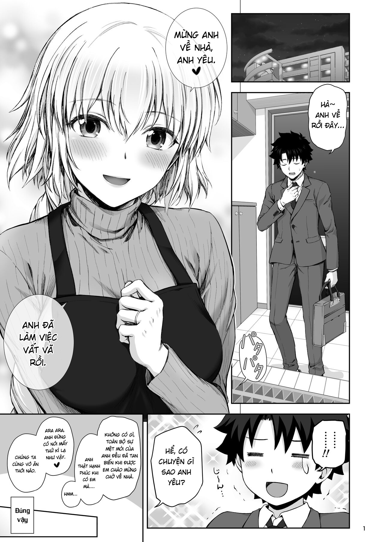 Đọc truyện hentai Cuộc sống hôn nhân với Jeanne - Oneshot