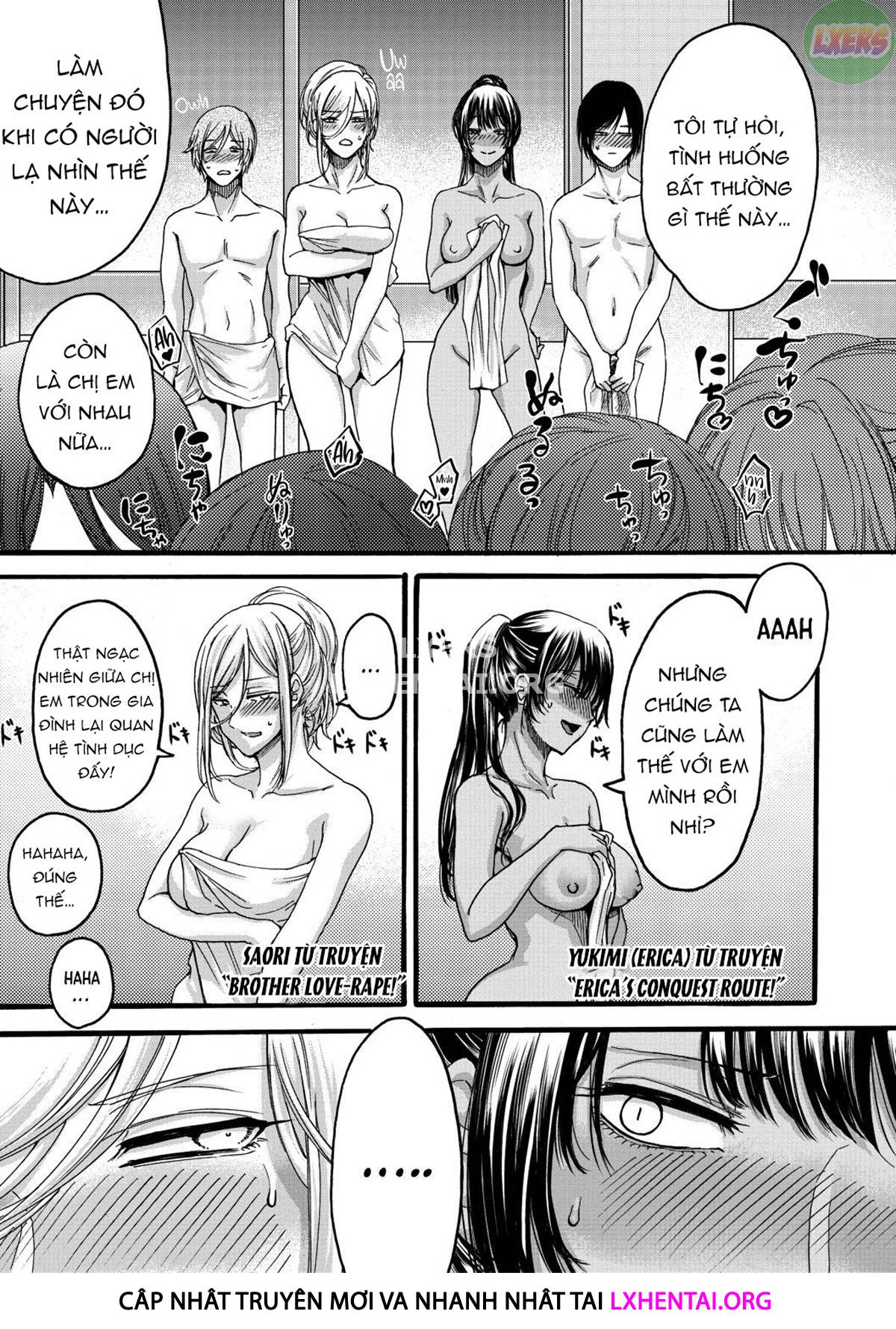 Đọc truyện hentai Cái lỗ thân mật của chị gái và anh trai - Chap 7 - END