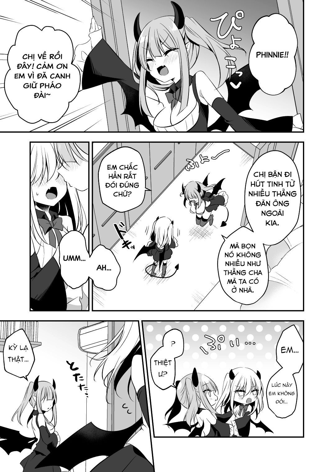 Đọc truyện hentai Huấn luyện bé Succubus ngây thơ thành người nhớn. - Oneshot