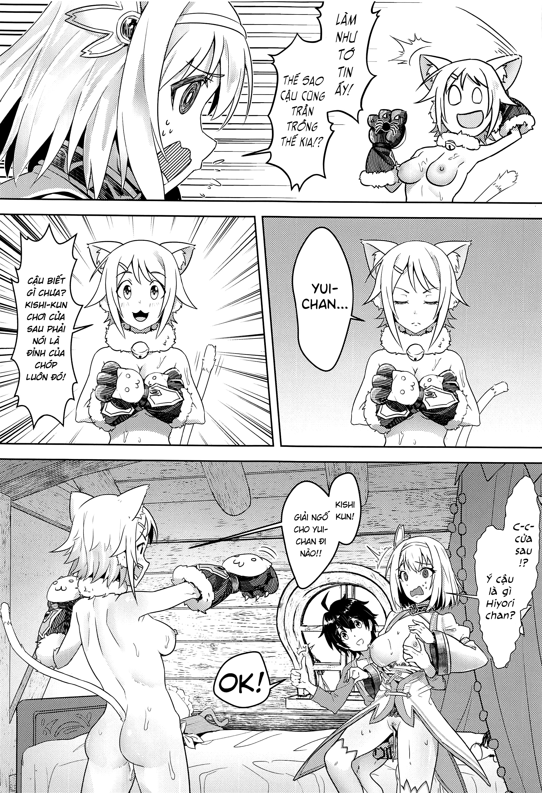 Đọc truyện hentai Yui-chan to Kishi-kun Futarikiri no Hitotoki Oneshot