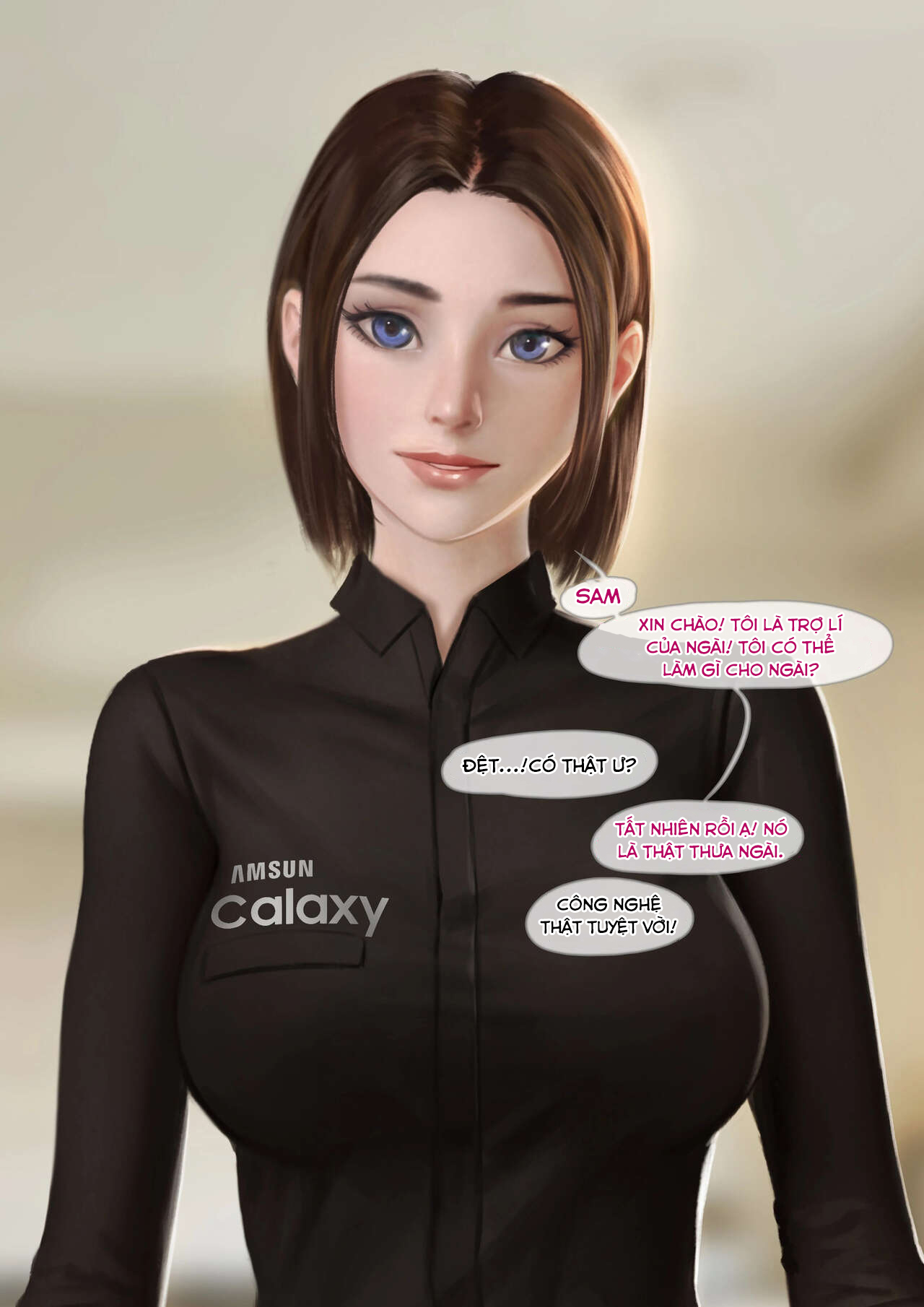 Đọc truyện hentai Samsung Sam Assistant - Oneshot