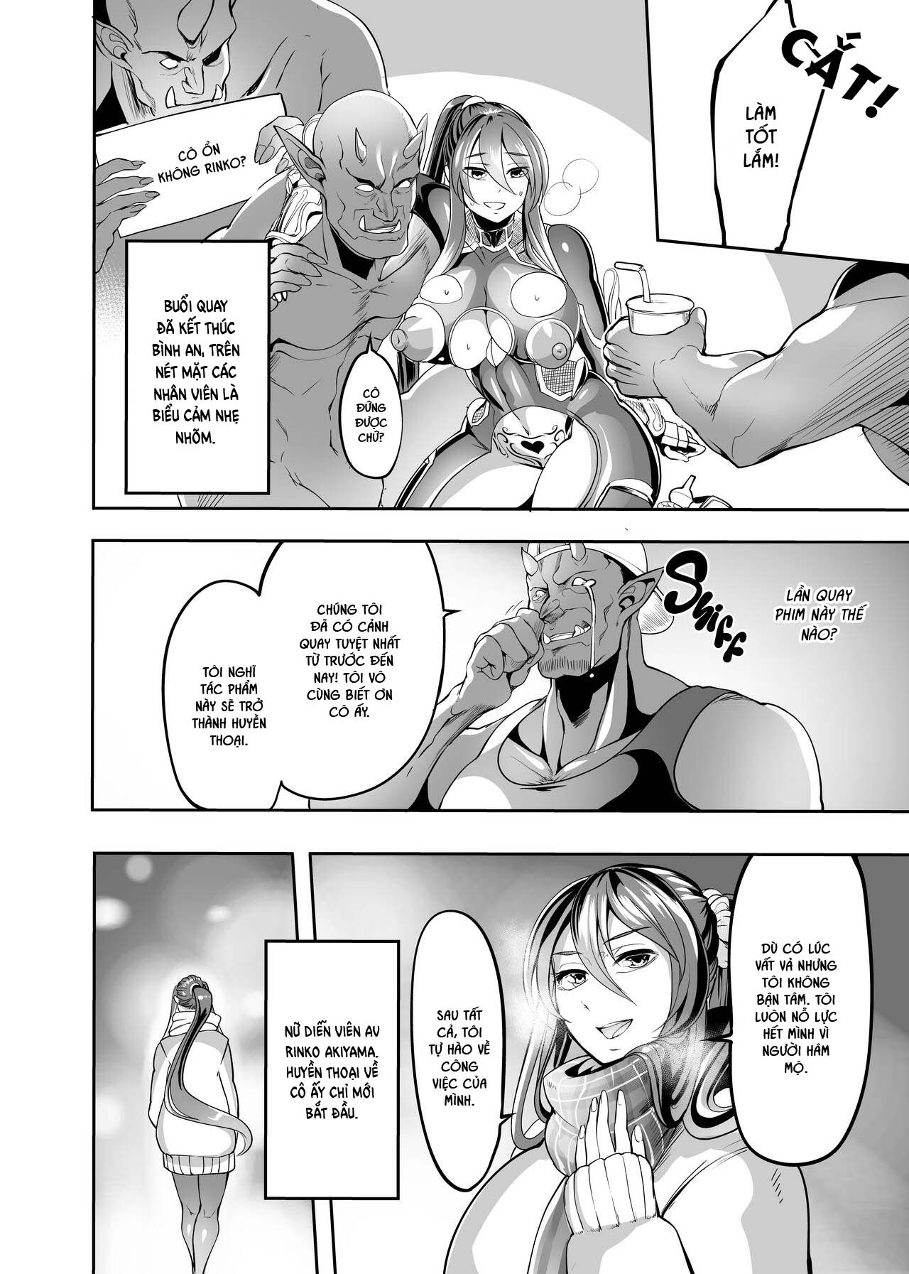 Đọc truyện hentai AV Joyuu Akiyama Rinko Shigoto no Ryuugi - Chap 2