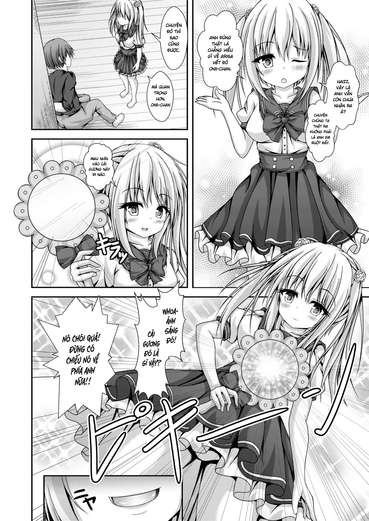 Đọc truyện hentai Hoán đổi cơ thể với cô em gái dâm đãng: Kể từ hôm nay tôi đã trở thành nô lệ của dương vật - Oneshot
