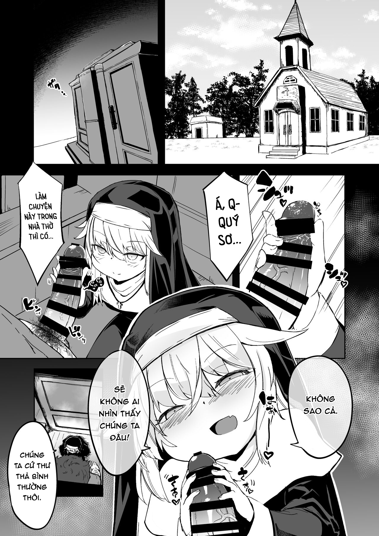 Đọc truyện hentai Zangeshitsu no Chiisana Ero Sister - Chap 1