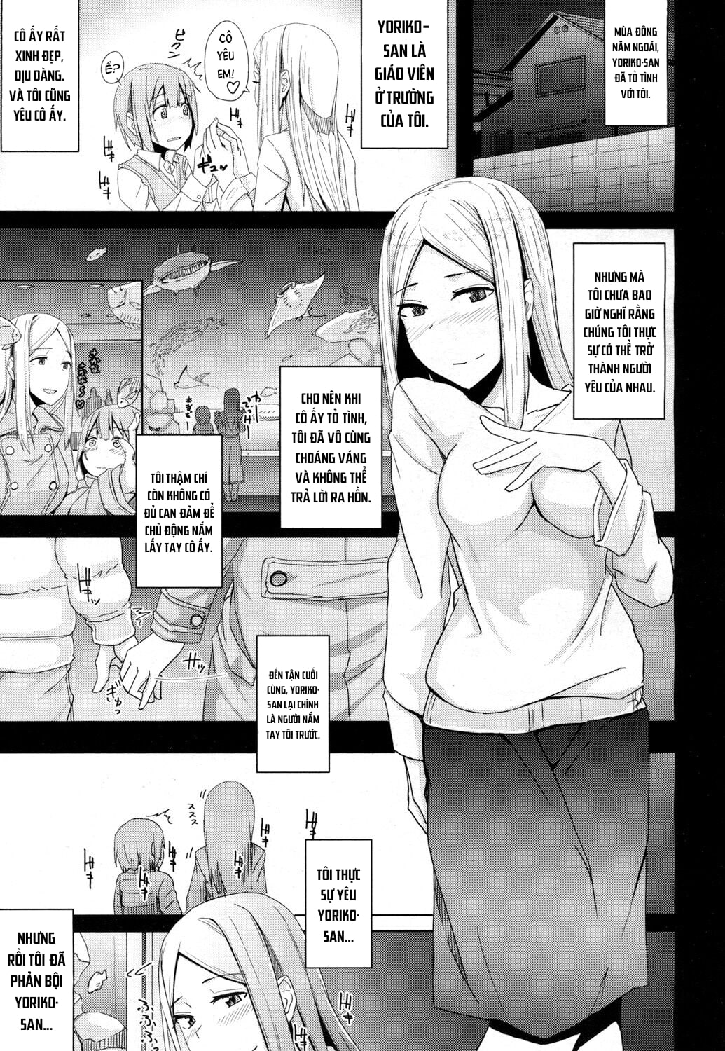 Đọc truyện hentai Boy bị chị gái của bạn gái lớn hơn đụ Oneshot