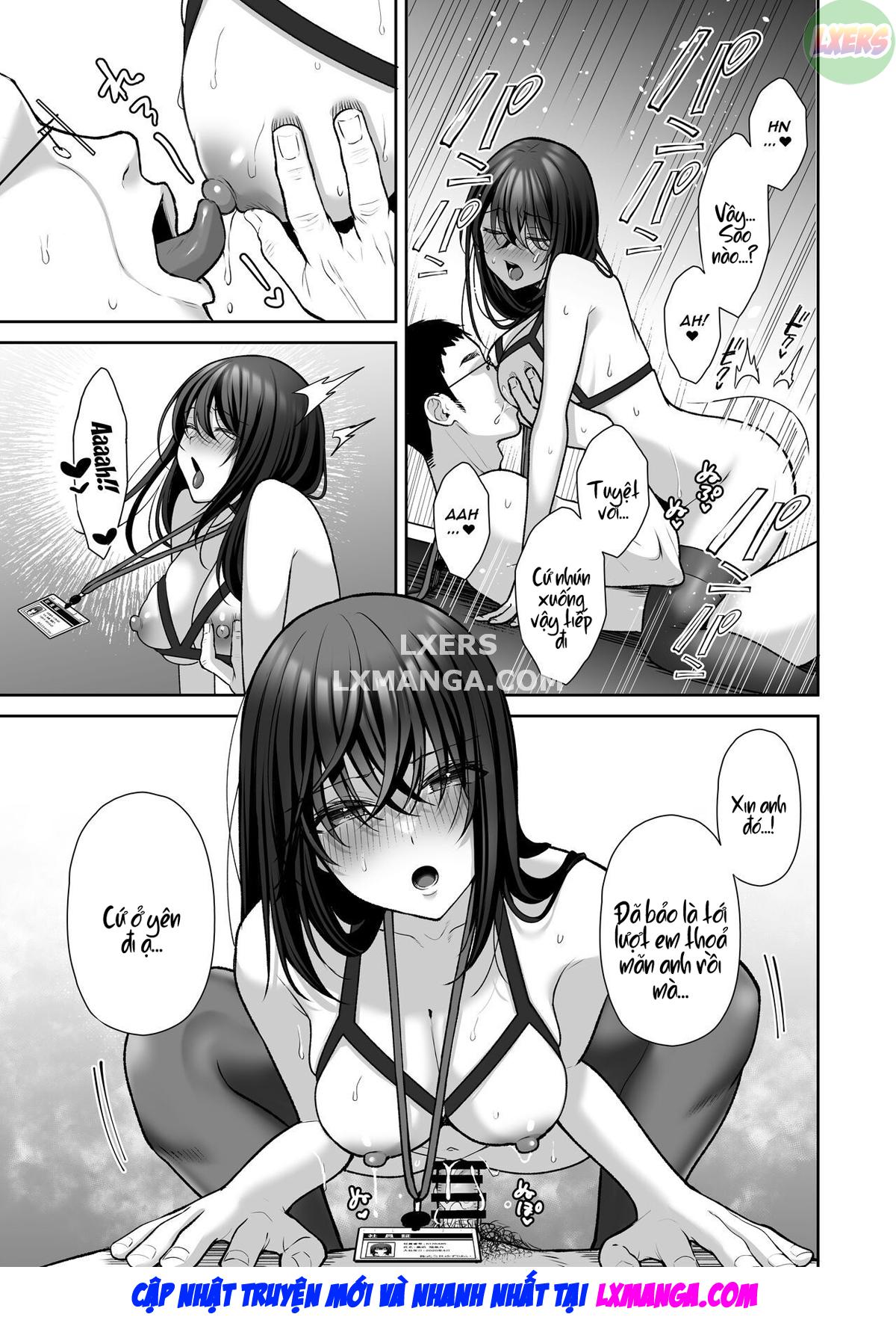 Đọc truyện hentai An Office Lady's Behind The Scenes Masochistic Onahole Training - Chap 2