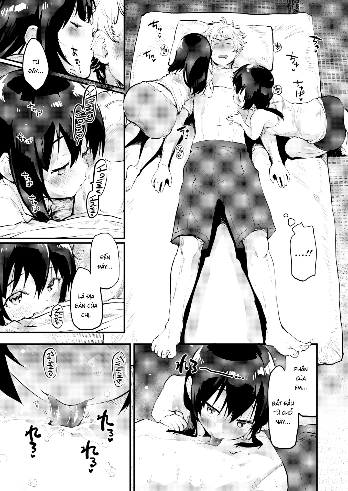 Đọc truyện hentai Song Sinh Bú Cu! - Oneshot