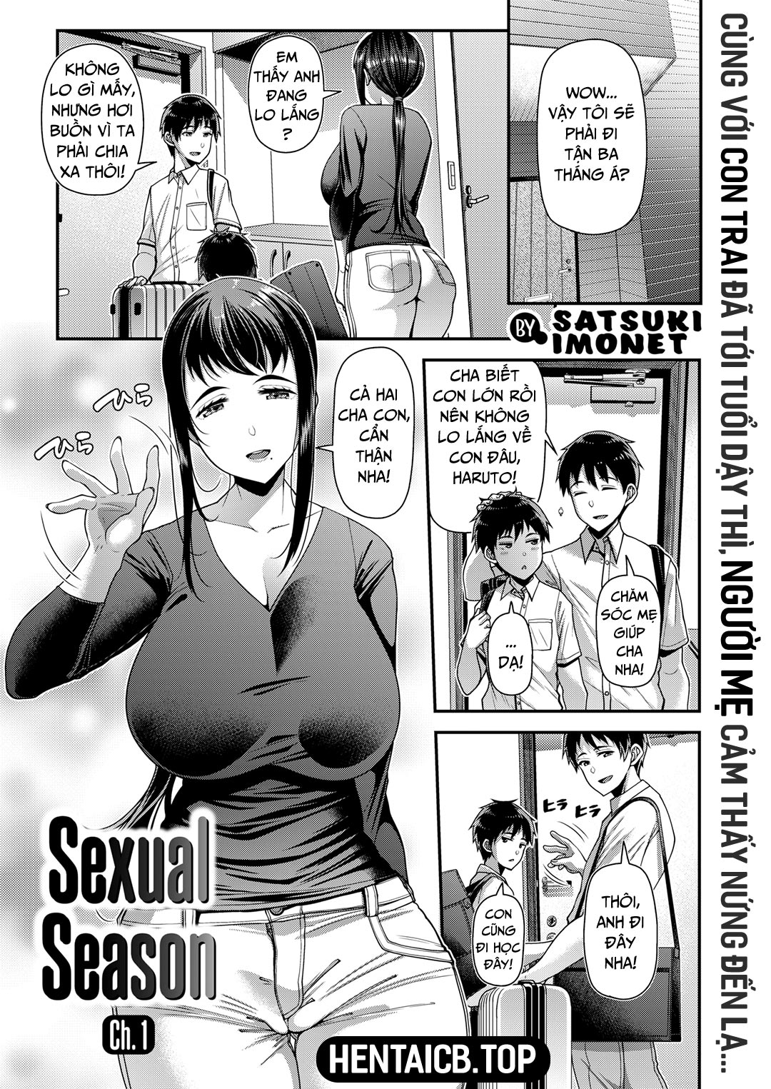 Đọc truyện hentai Con trai tới tuổi dậy thì! Chap 1