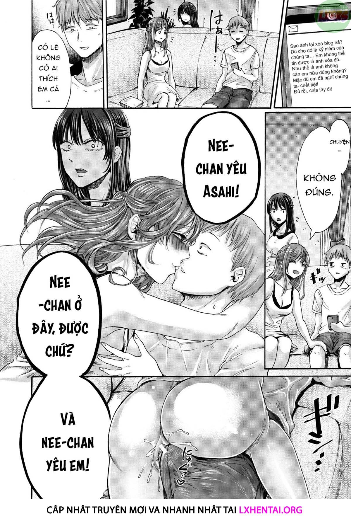 Đọc truyện hentai Cái lỗ thân mật của chị gái và anh trai Chap 5