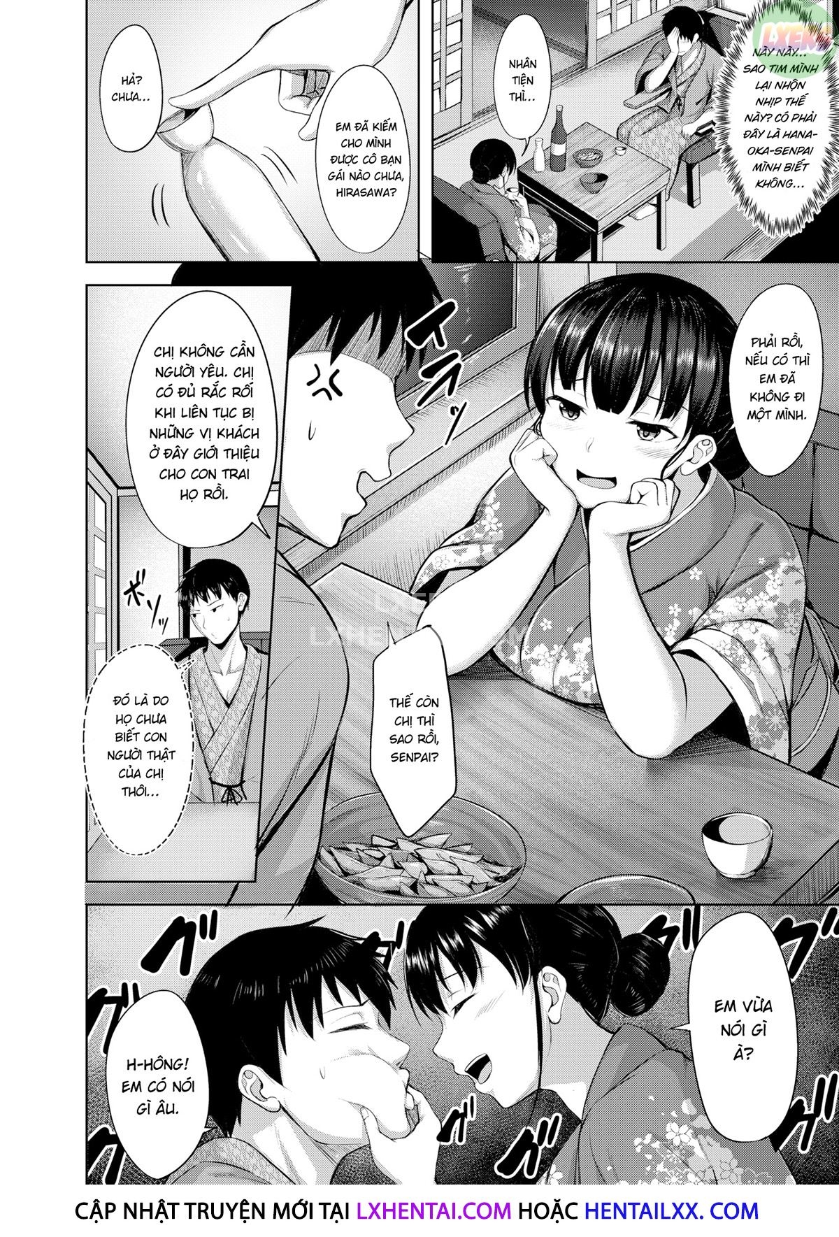 Đọc truyện hentai Yêu em đi, bà chủ! - Oneshot