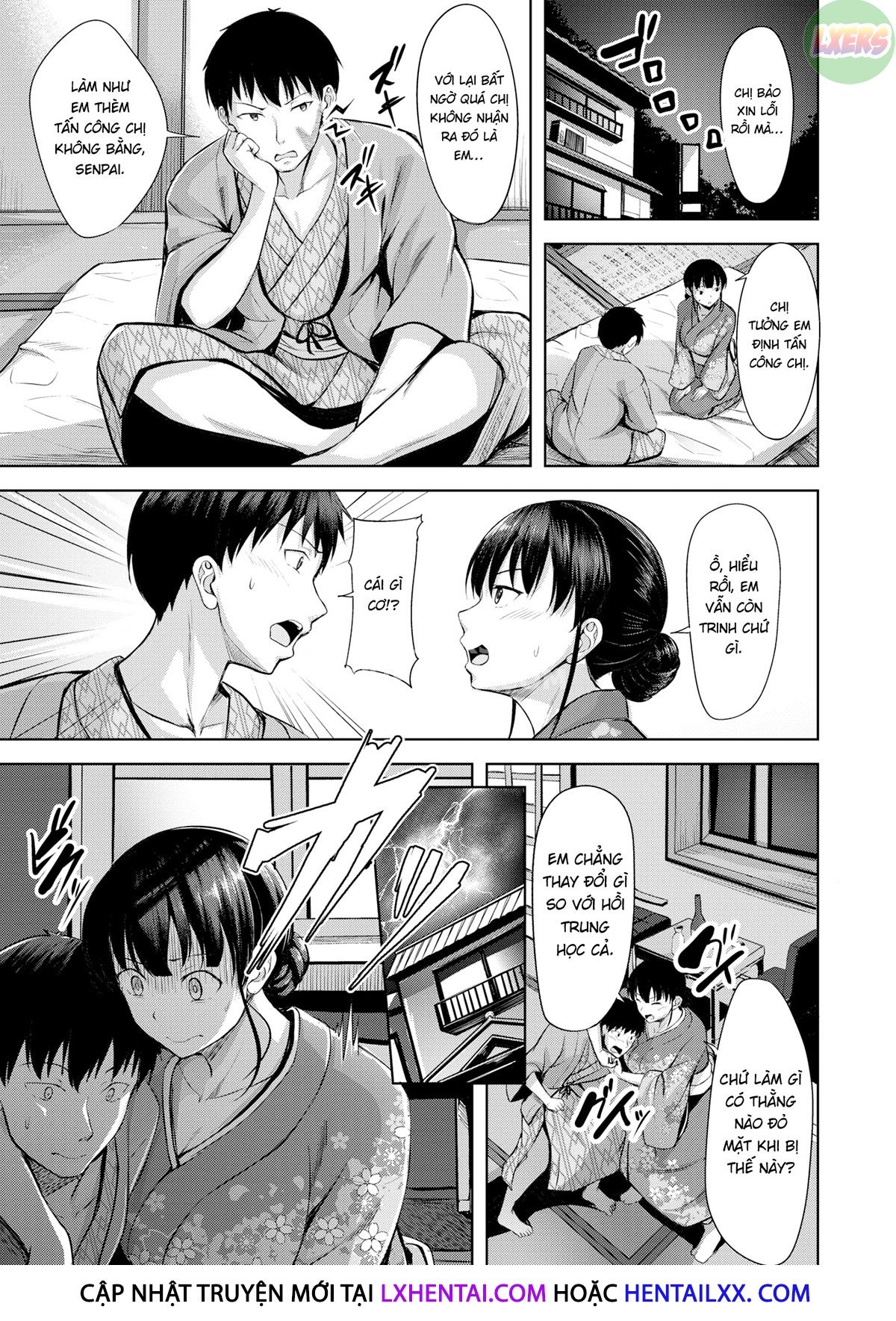 Đọc truyện hentai Yêu em đi, bà chủ! - Oneshot