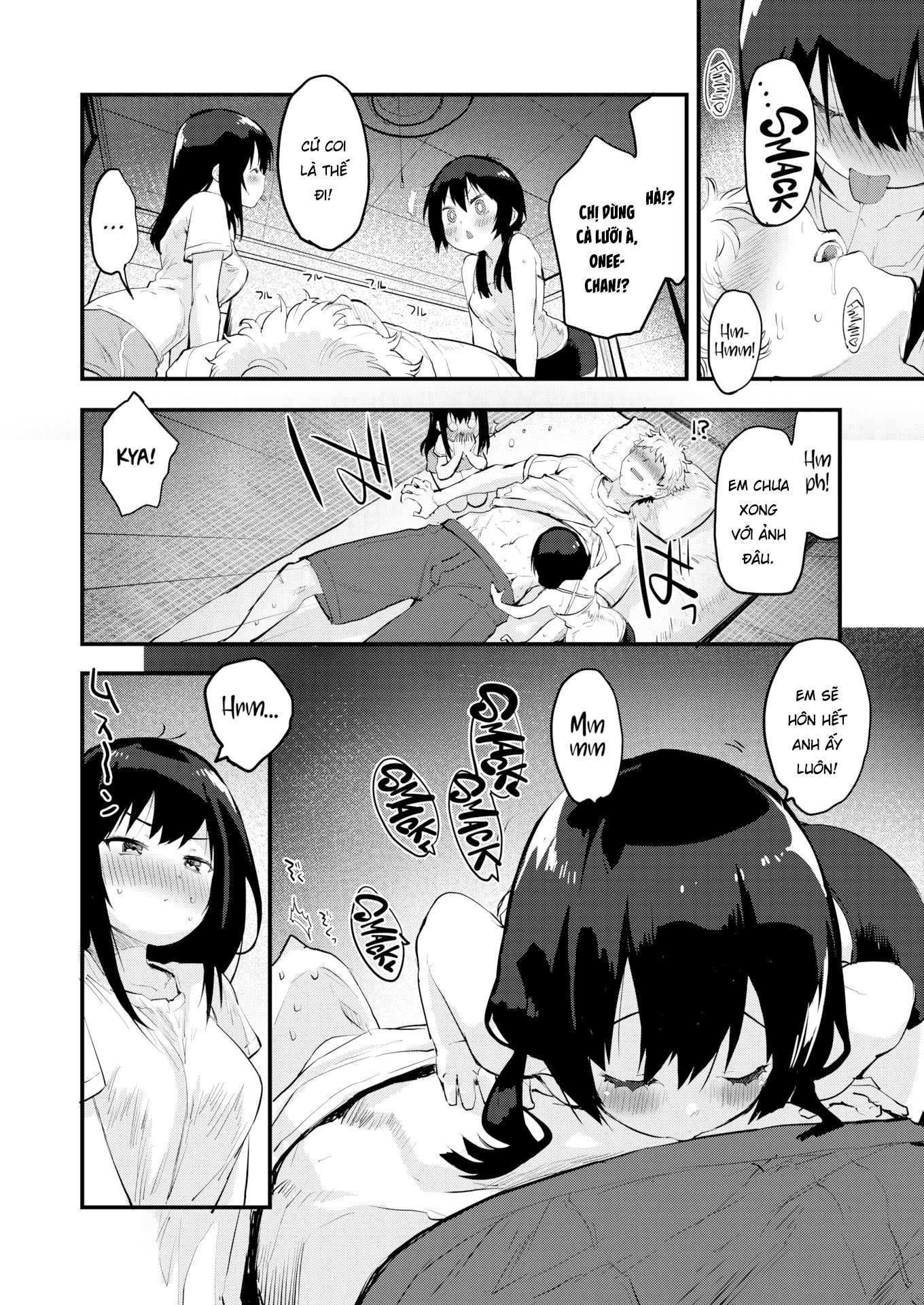 Đọc truyện hentai Song Sinh Bú Cu! - Oneshot