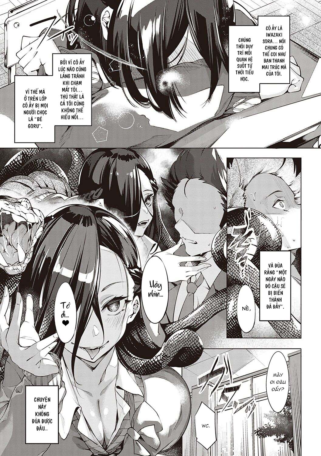 Đọc truyện hentai Ánh Mắt Cuồng Nhiệt!? - Chap 1