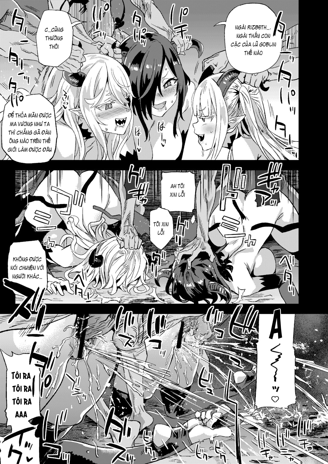 Đọc truyện hentai Nữ hoàng Succubus vs Yêu tinh nhỏ - Chap 2