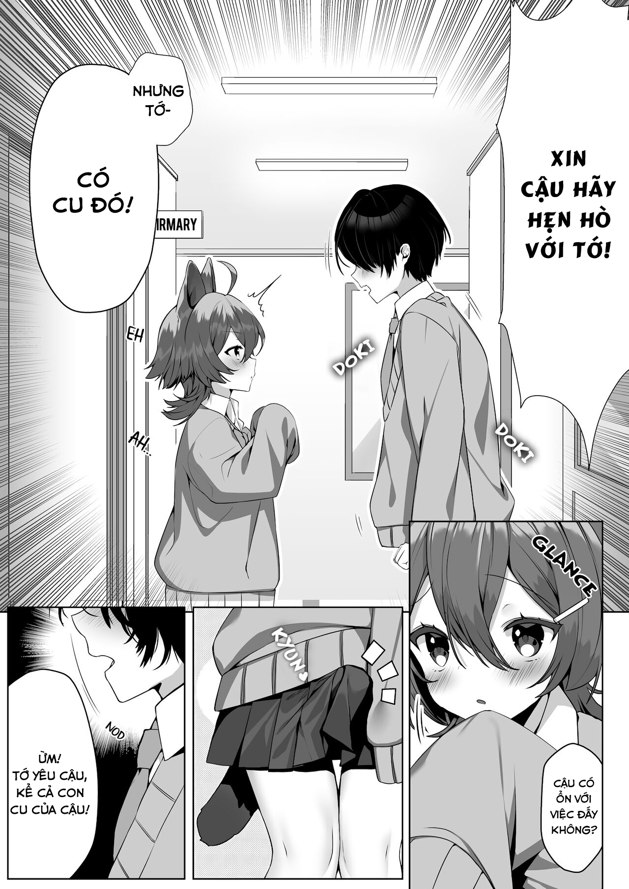 Đọc truyện hentai Hoàn cảnh sống dâm ô của cô gái ghê tởm trong bệnh xá - Oneshot