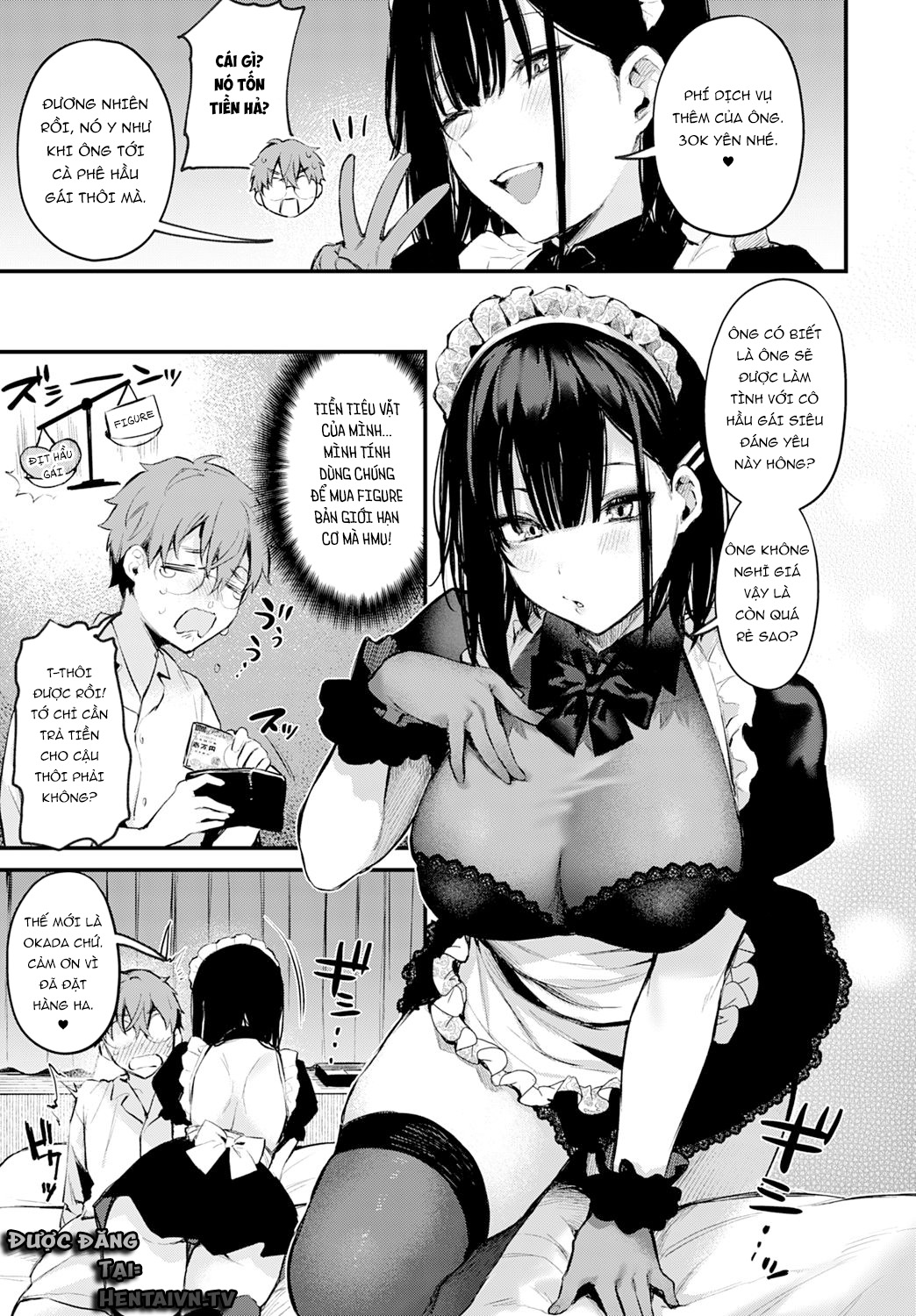 Đọc truyện hentai Boku wa Umeda-san ni Sakaraenai - Oneshot