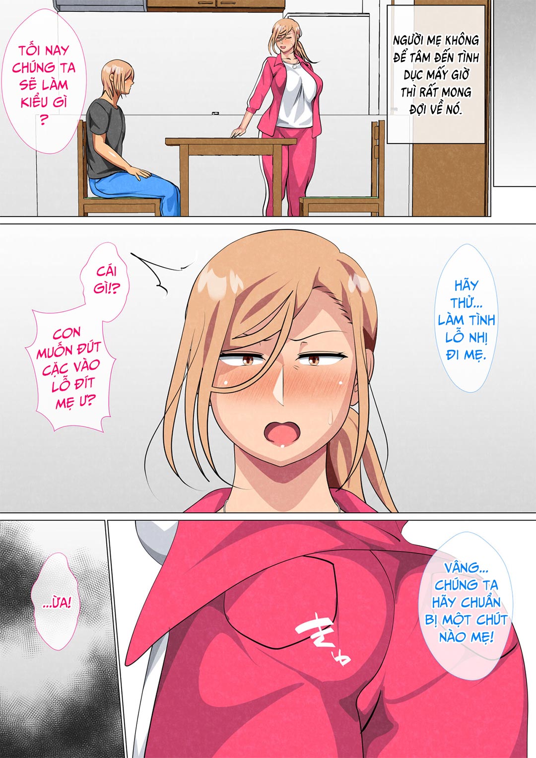 Đọc truyện hentai Con trai tìm thấy điểm yếu của người mẹ bất hảo ngày trước - Chap 3 - [END]