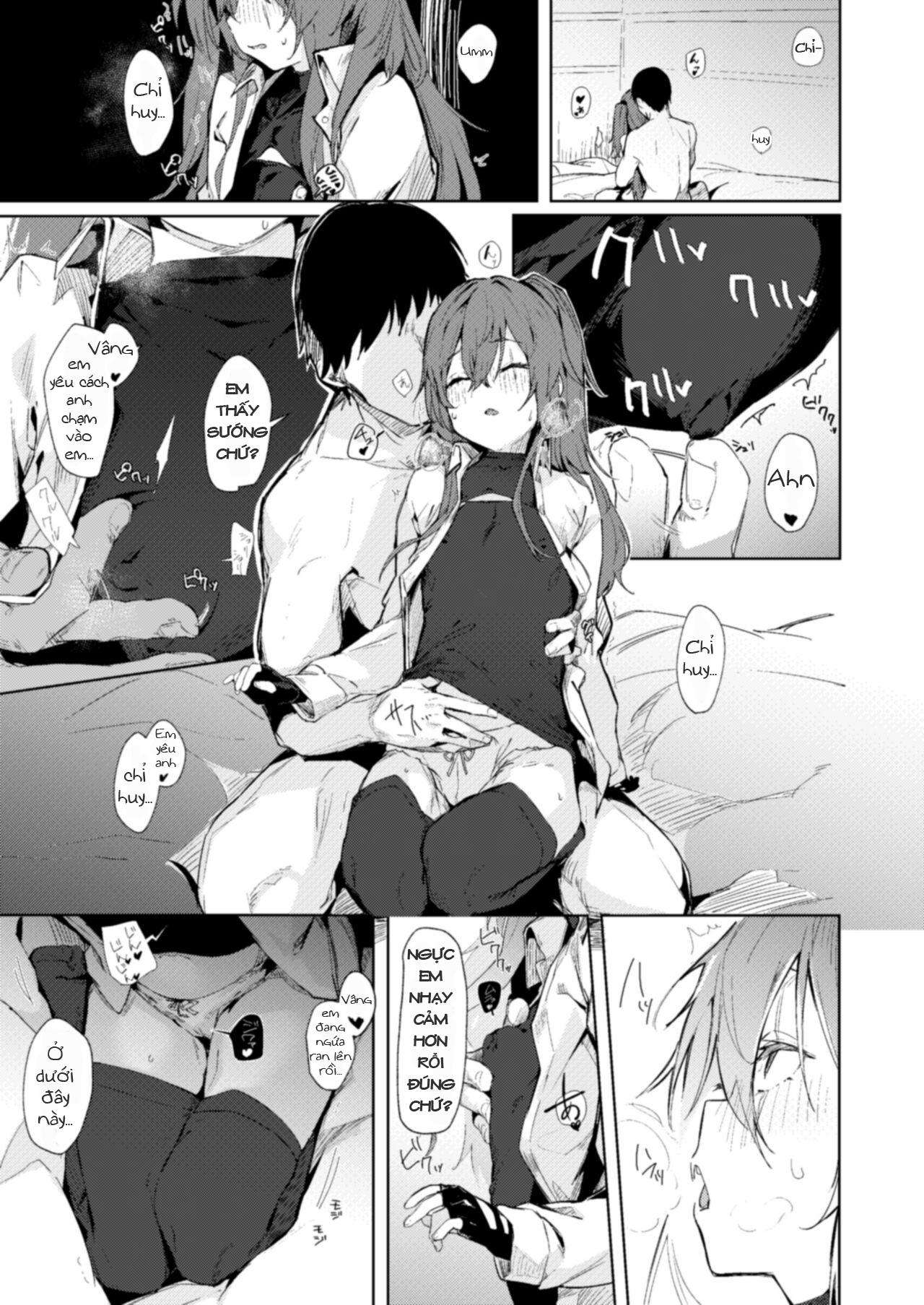 Đọc truyện hentai Amae Amayakashi Amayakasare (Girls' Frontline) - Oneshot