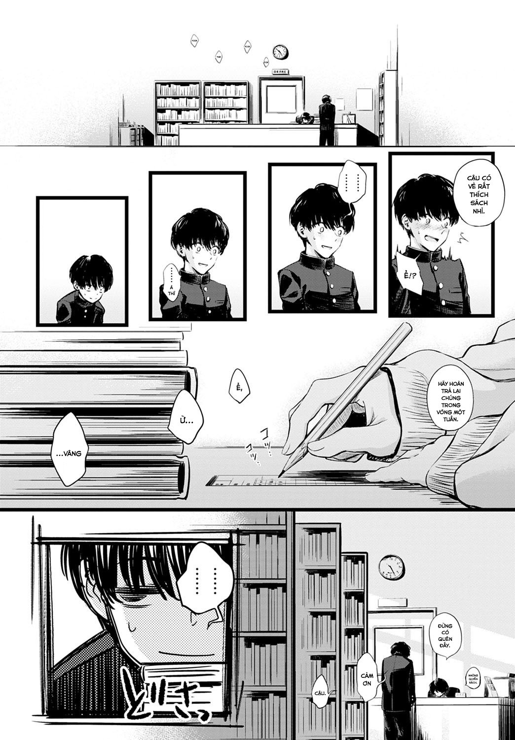 Đọc truyện hentai Toshoiin-san no Ura Menu - Oneshot