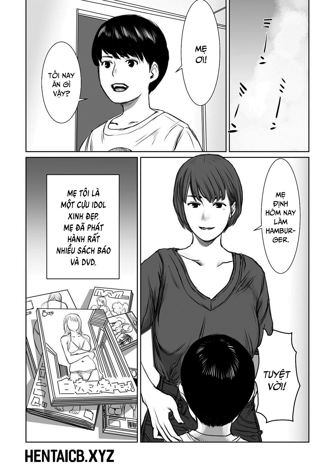 Đọc truyện hentai Mẹ là cựu idol, tôi không kiềm chế nổi - Oneshot