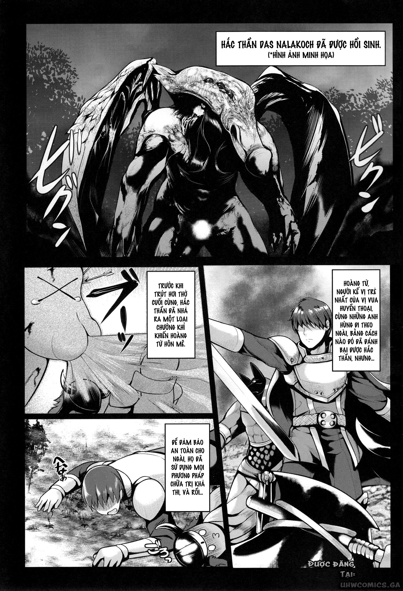 Đọc truyện hentai Motto Zuru no desu... Ouji - Oneshot