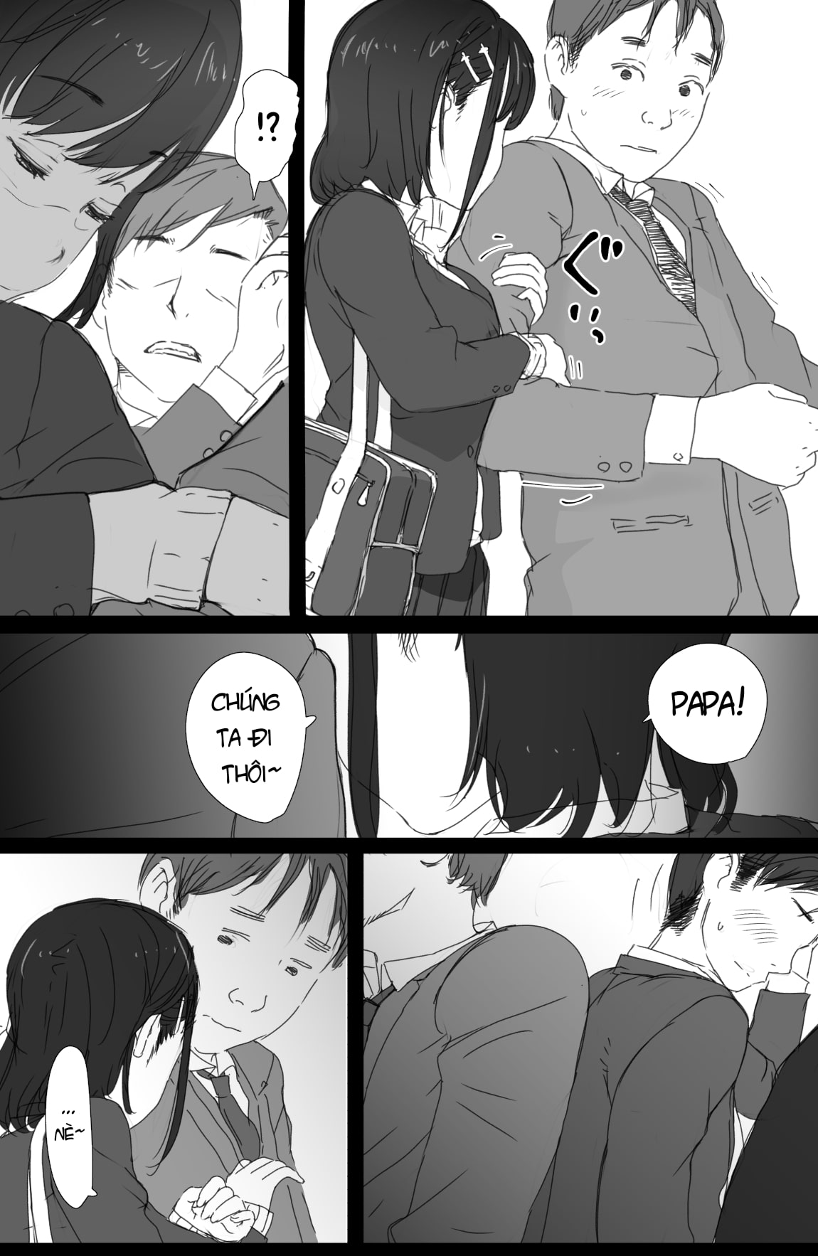 Đọc truyện hentai Anh Chàng May Mắn Và Cô Gái Khoe Hàng Trên Chuyến Tàu Điện Ngầm - Oneshot