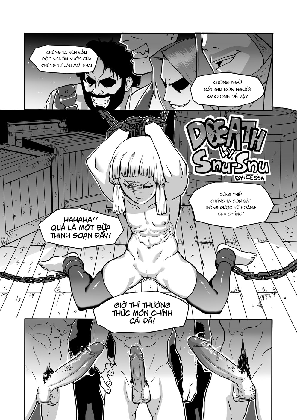Đọc truyện hentai Nữ hoàng Amazone - Không che