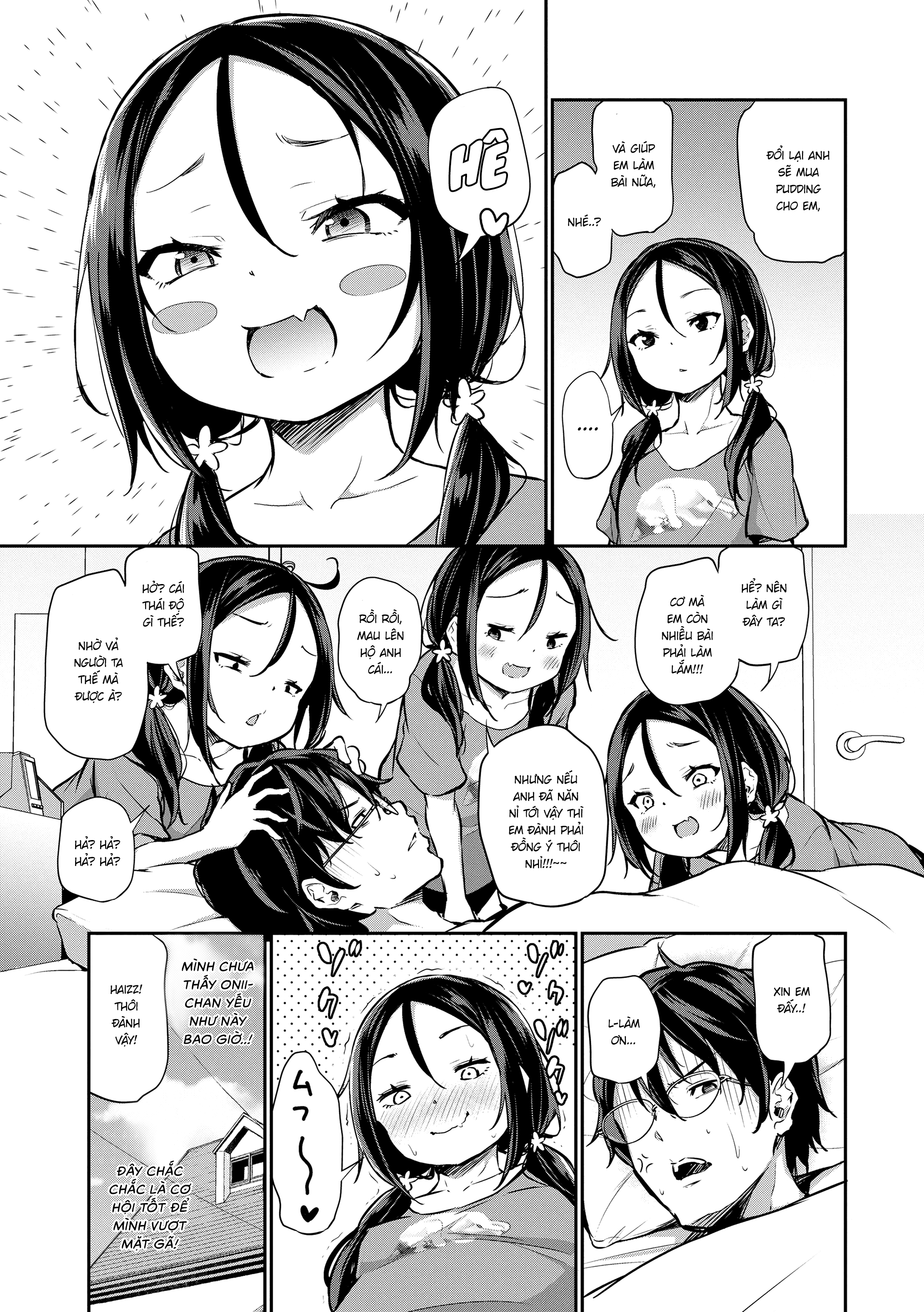 Đọc truyện hentai Làm em gái không thể thua được!! - Aoi này không đu dây
