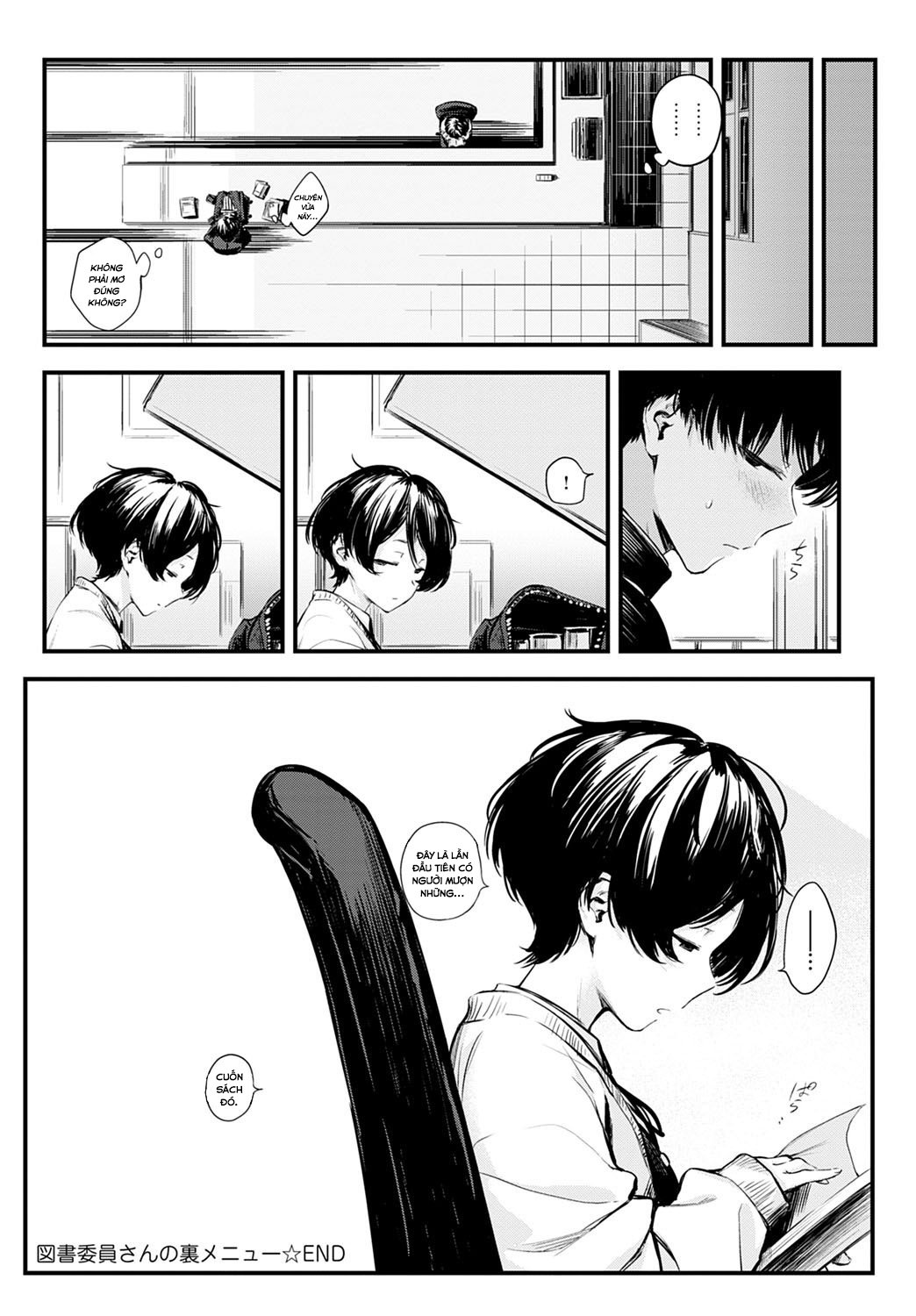Đọc truyện hentai Toshoiin-san no Ura Menu - Oneshot