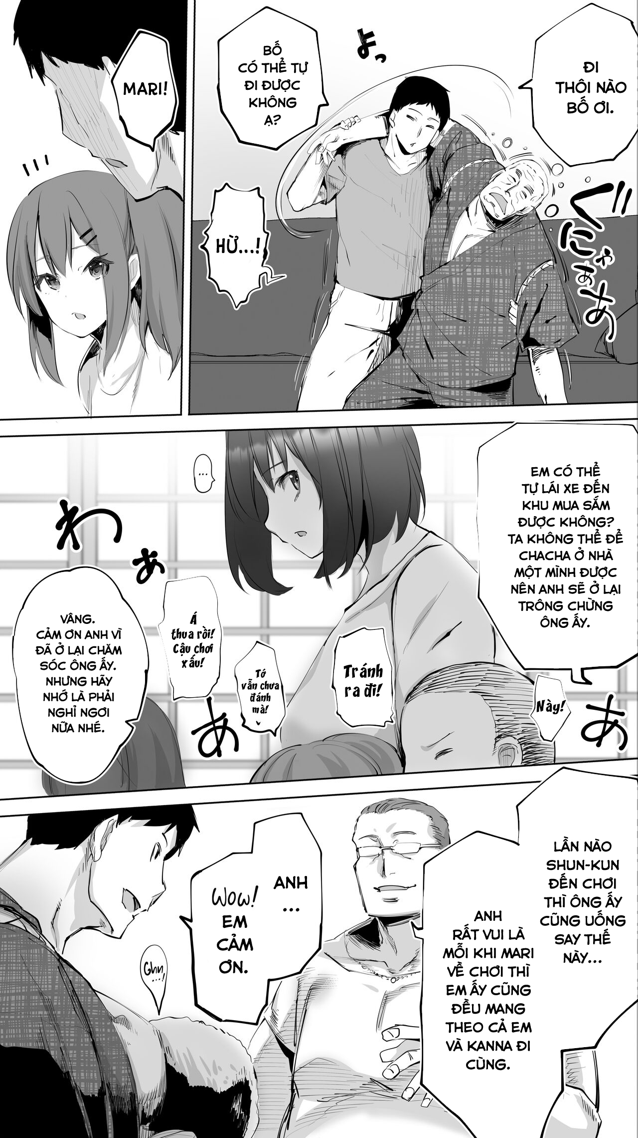 Đọc truyện hentai Jimoto no Hame Tomo. - Chap 1