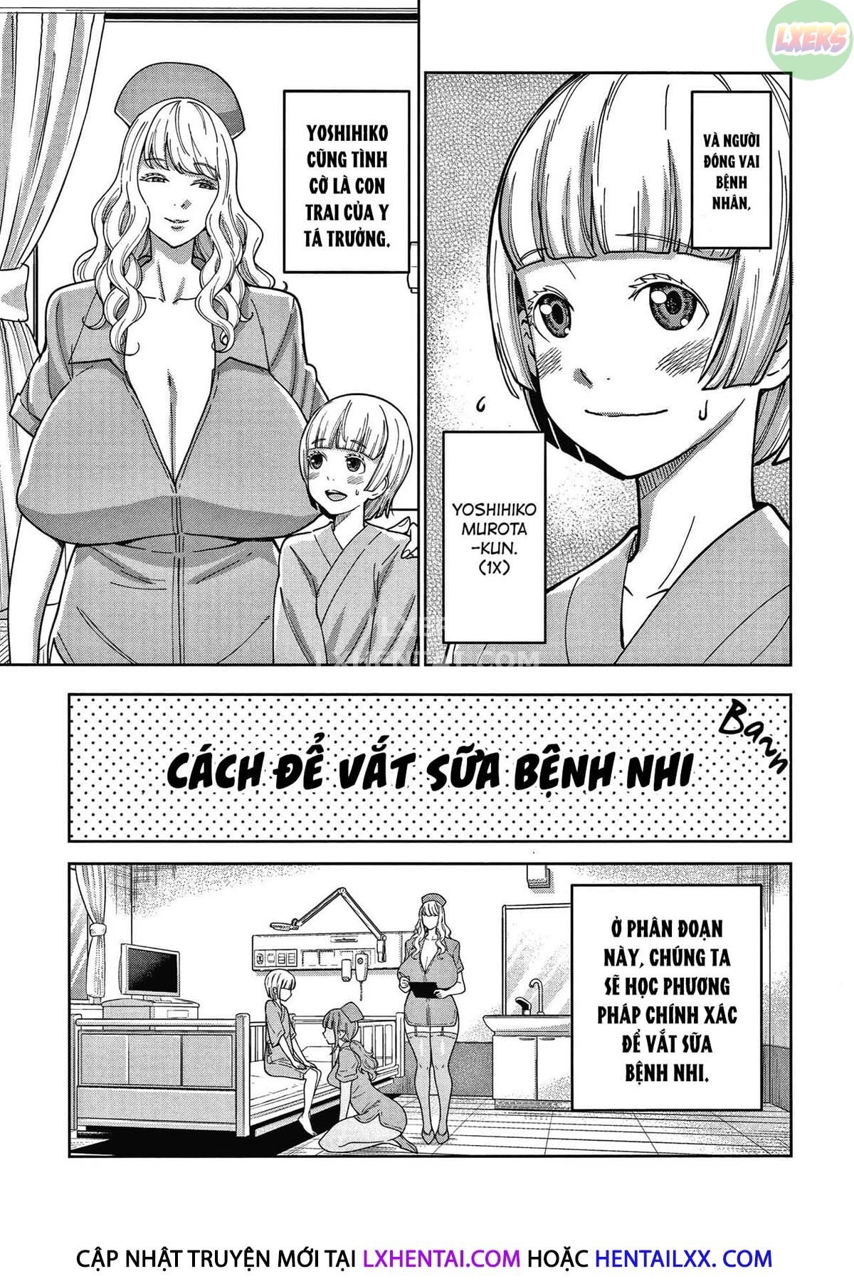 Đọc truyện hentai OneShota Ward 24 Hour Care Harem Hospitalization Life Chap 7