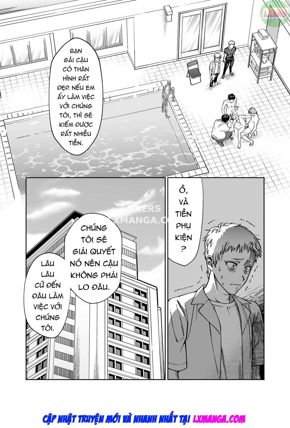 Đọc truyện hentai JD Kanojo NTR AV Kyousei Shutsuen - Oneshot - Không che