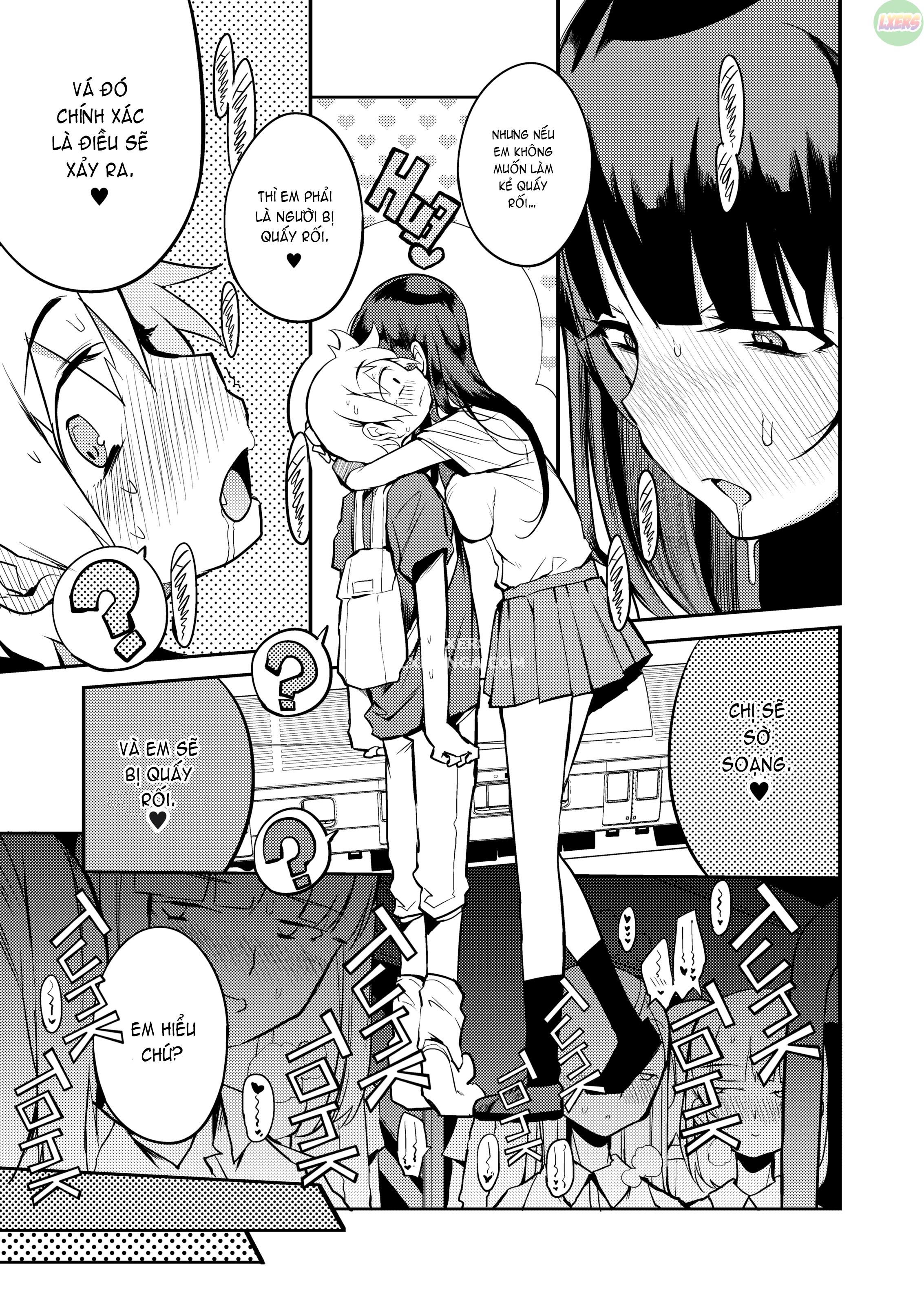 Đọc truyện hentai Tôi đã đi chuyến tàu chỉ dành cho phụ nữ - Oneshot